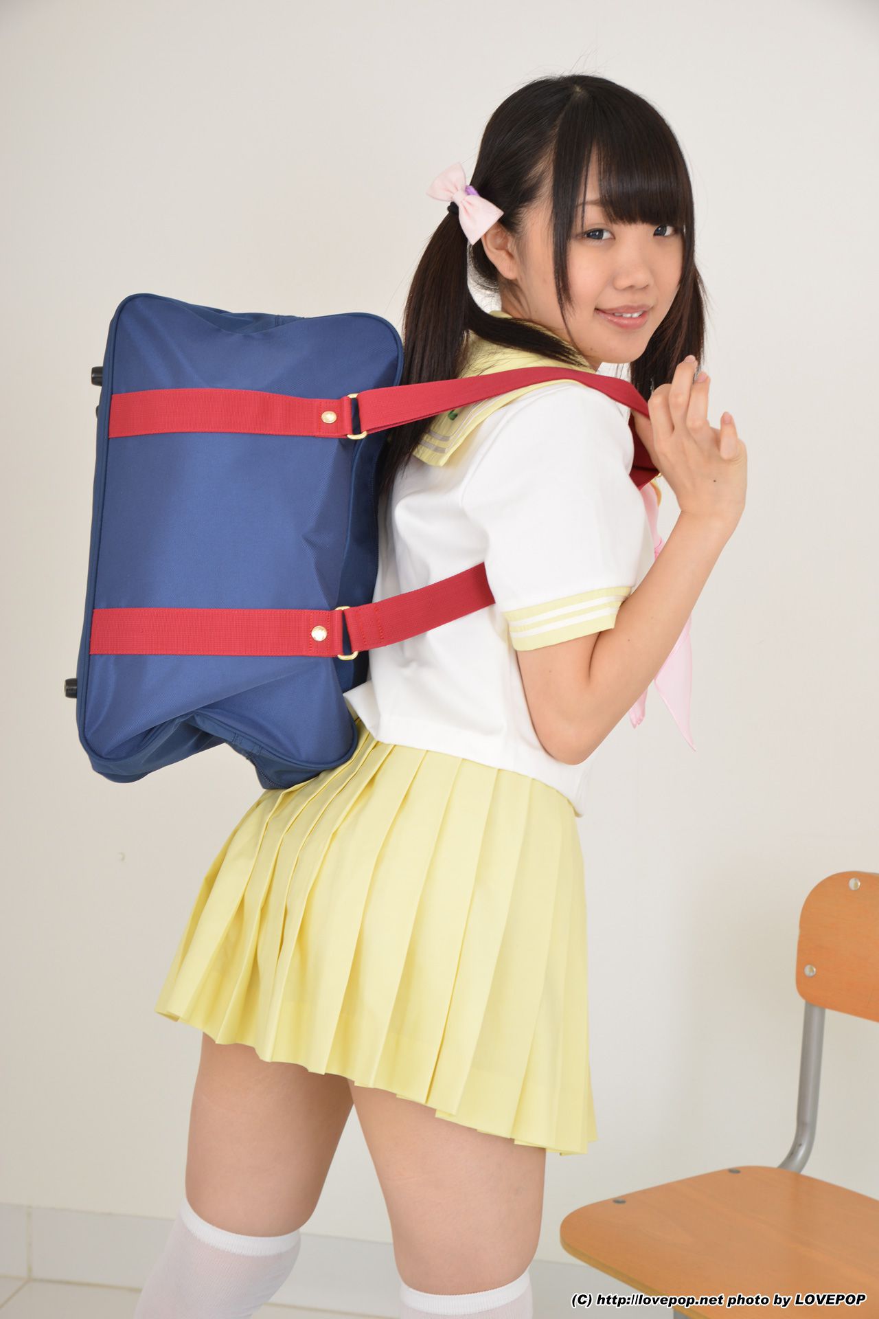 Himawari Natsuno 夏乃ひまわり 学生制服 Set6 [LovePop]_第1张