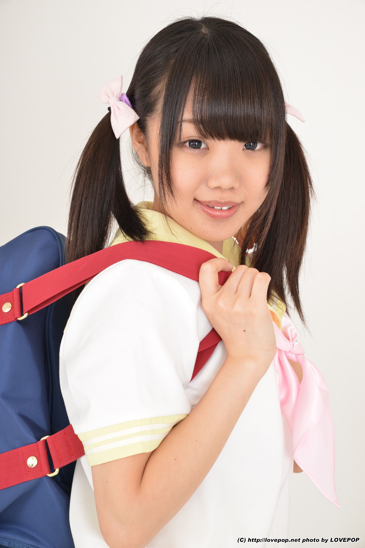 Himawari Natsuno 夏乃ひまわり 学生制服 Set6 [LovePop]_第3张