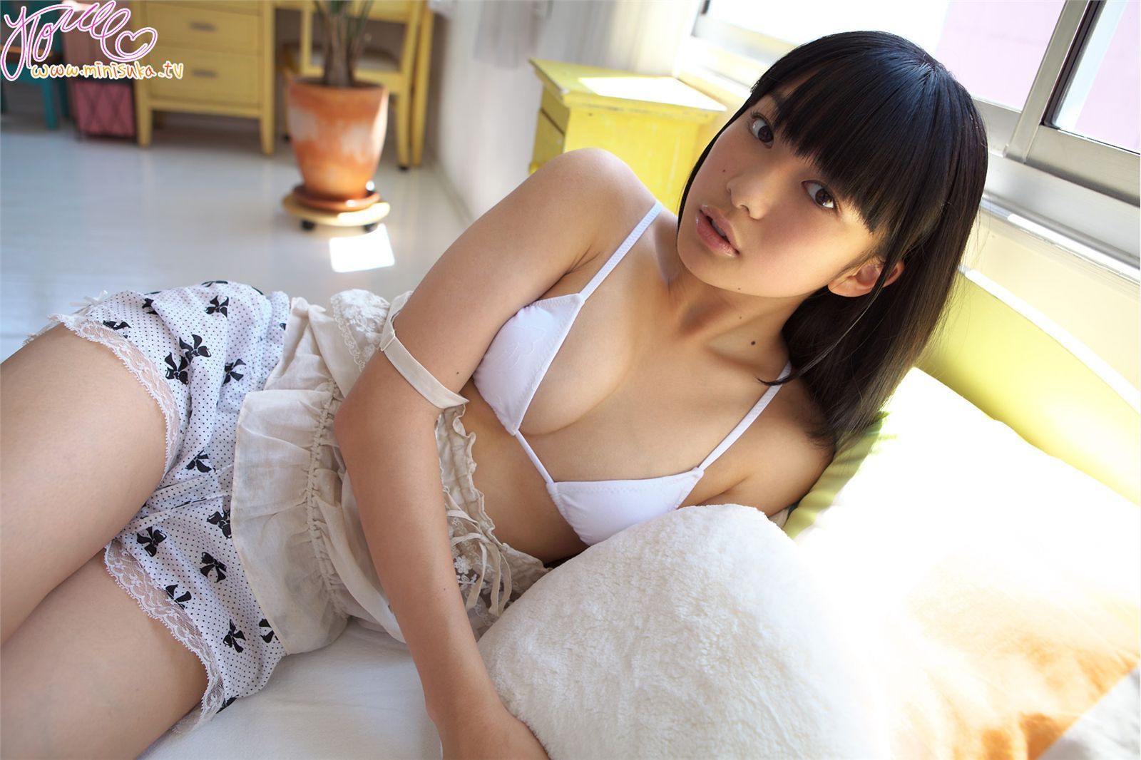 山中知恵 Tomoe Yamanaka 第一部 [Minisuka.tv] 现役女子高生_第4张