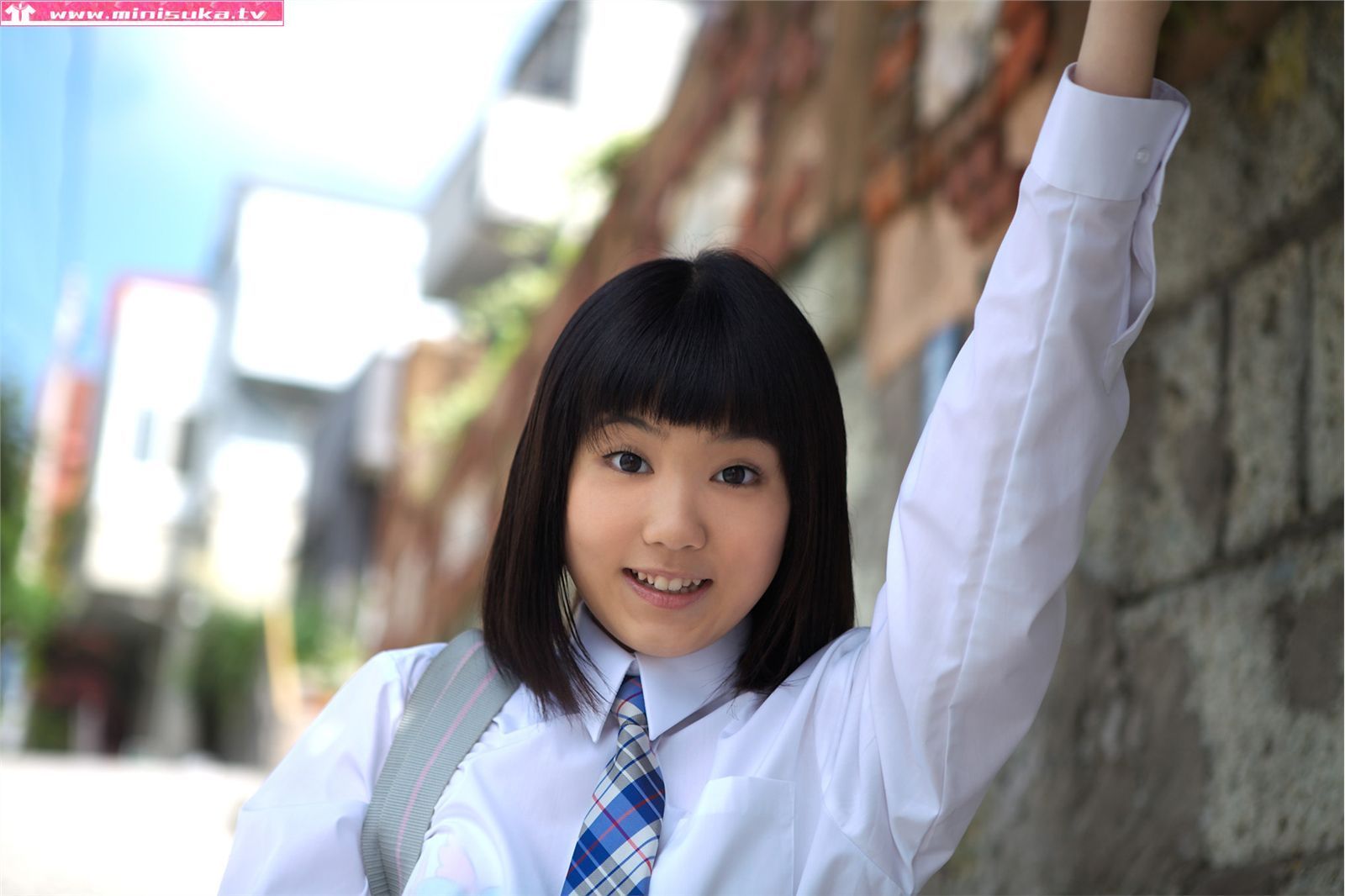 三崎鈴 现役女子高生 [Minisuka.tv] Special Gallery_第4张