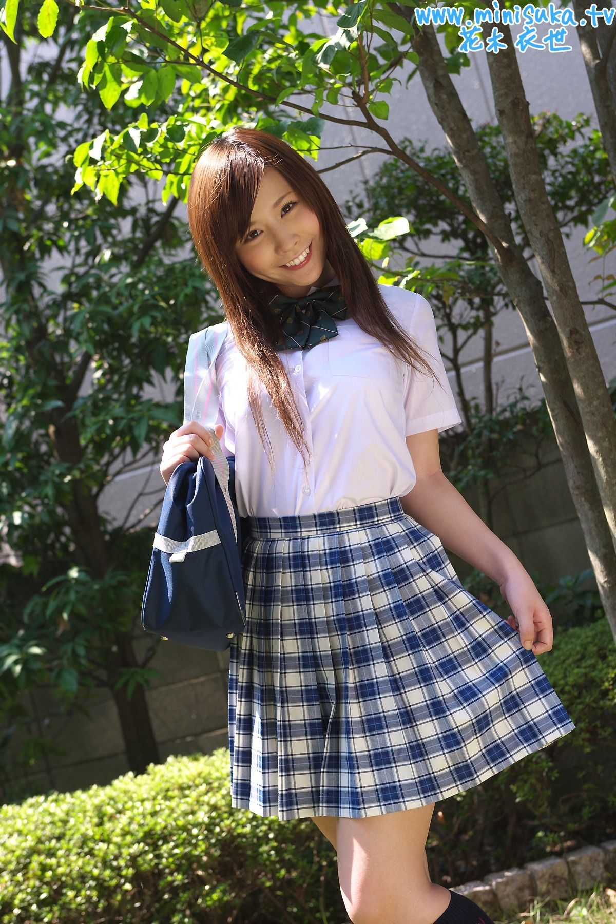 花木衣世 Iyo Hanaki 现役女子高生 [Minisuka.tv]_第1张