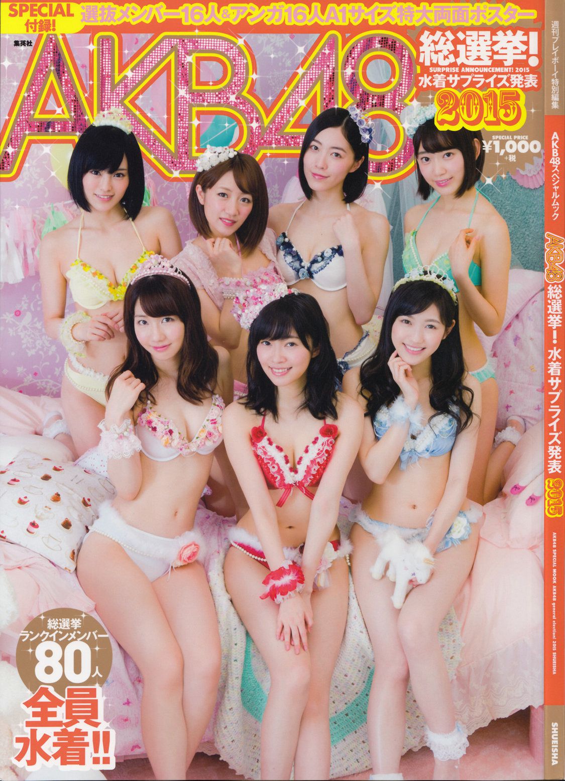 AKB48 《総選挙！水着サプライズ発表2015》[PB]_第1张