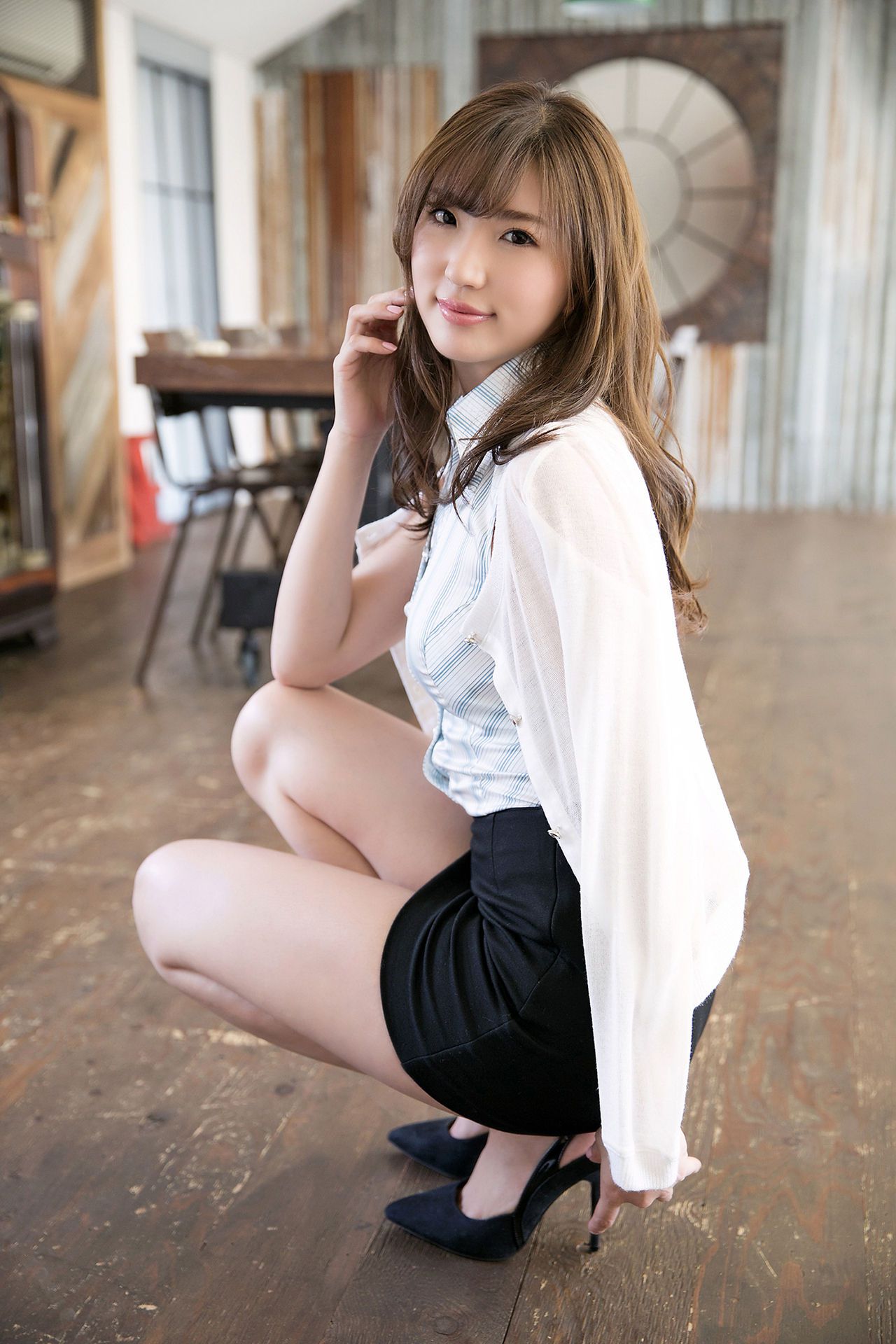 [pb] Eimi Matsushima 松嶋えいみ - 先輩がご褒美なら残業も悪くない_第4张
