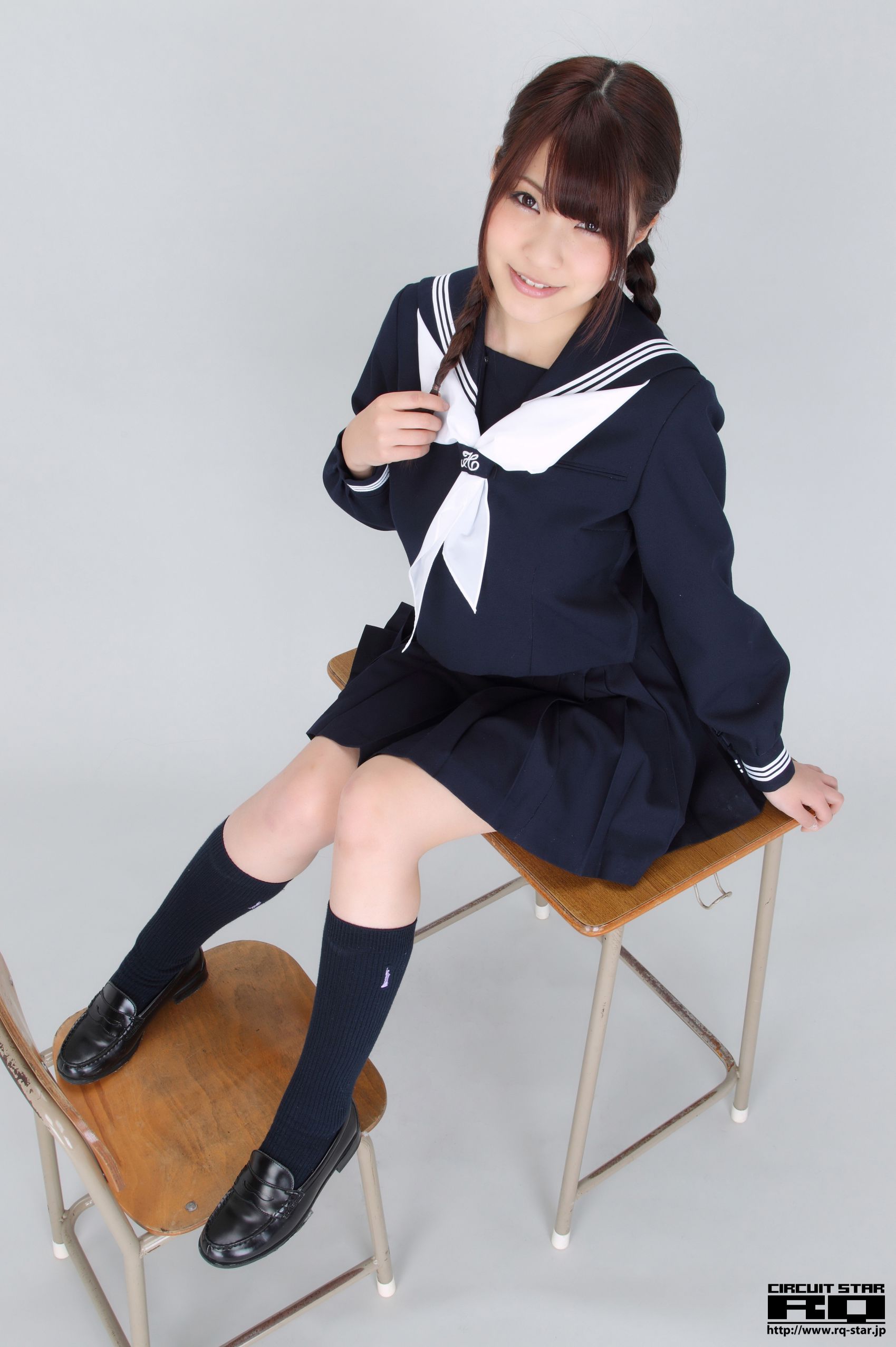 [RQ-STAR] NO.00607 柚崎明日香/岸明日香 High School 写真集_第3张