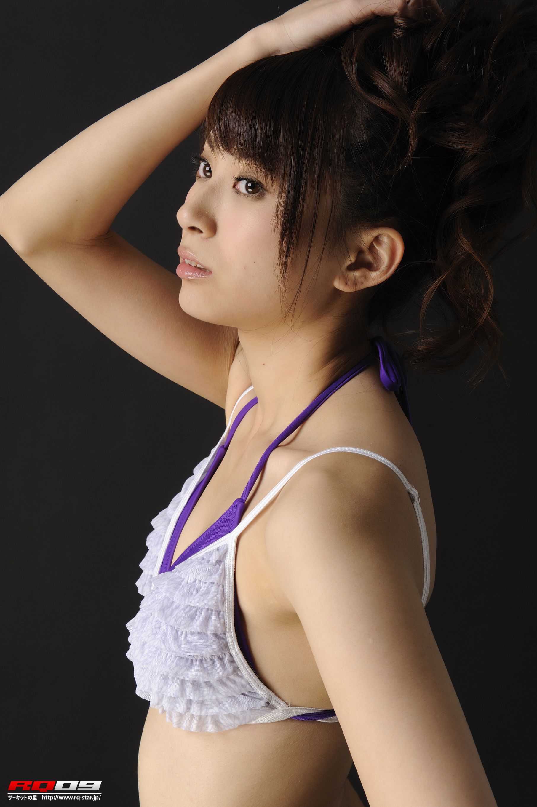 [RQ-STAR] NO.00146 林杏菜 Swim Suits – Purple 写真集_第3张