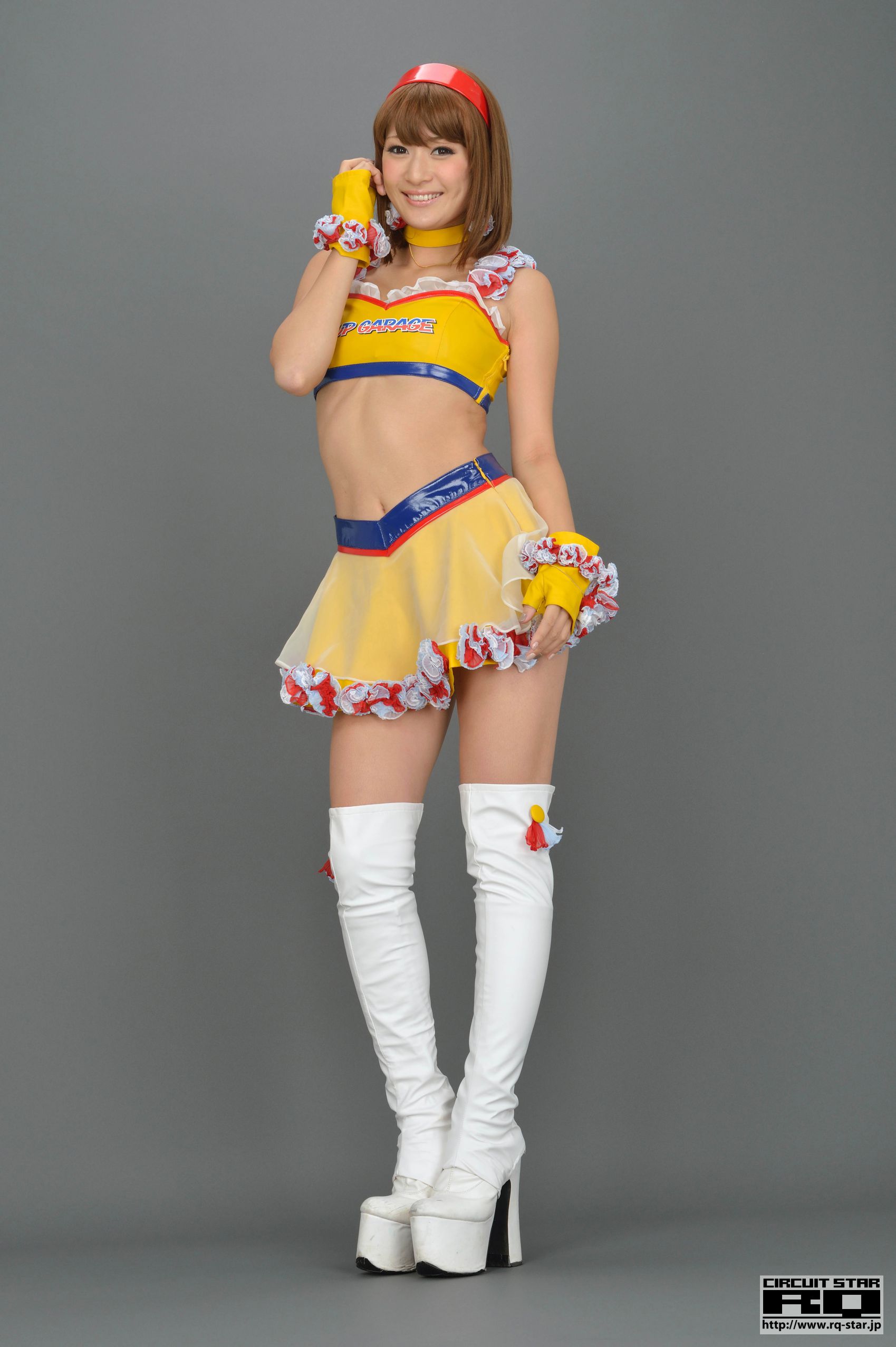 [RQ-STAR] NO.00733 柴原麻衣 Mai Shibahara Race Queen 赛车女郎 写真集_第1张