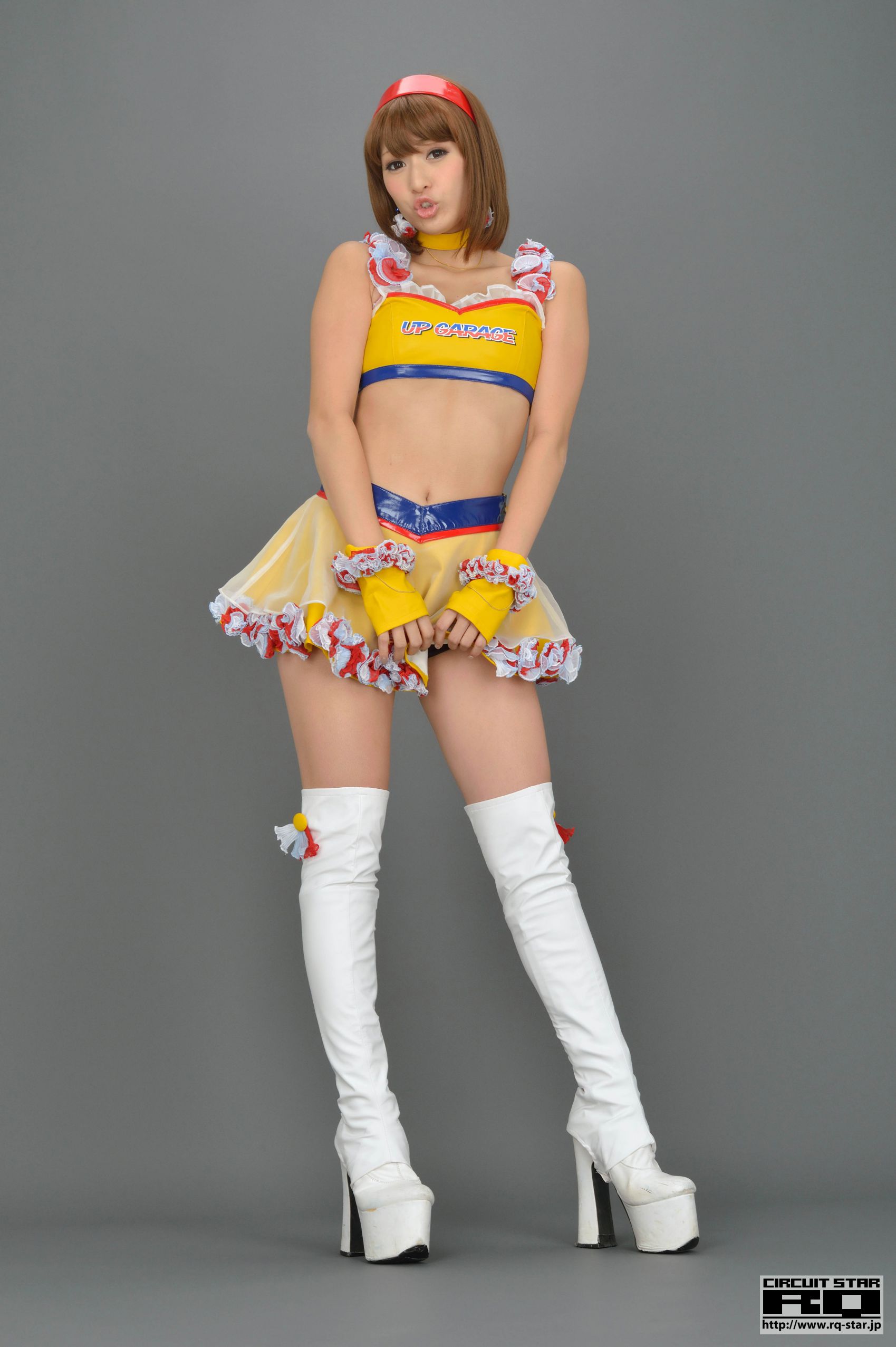 [RQ-STAR] NO.00733 柴原麻衣 Mai Shibahara Race Queen 赛车女郎 写真集_第3张