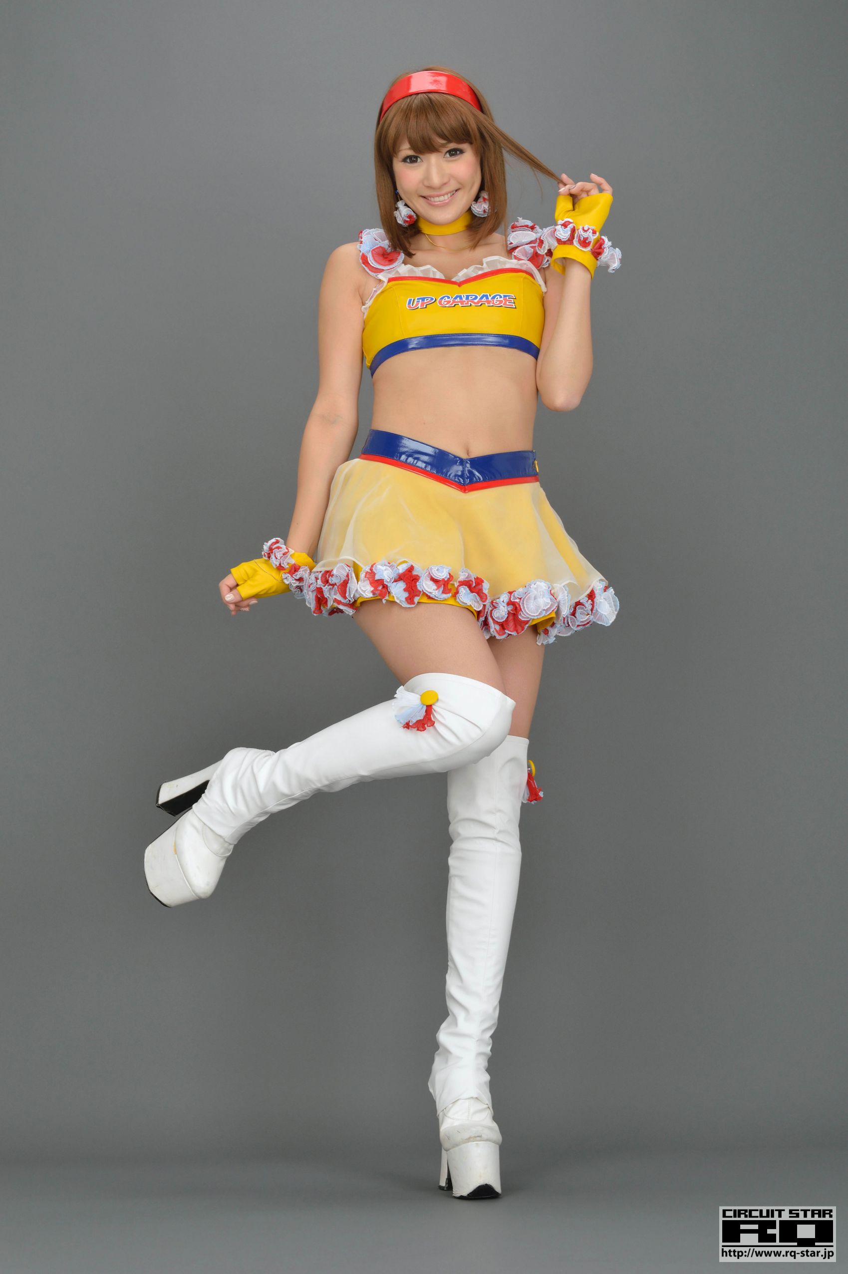 [RQ-STAR] NO.00733 柴原麻衣 Mai Shibahara Race Queen 赛车女郎 写真集_第4张