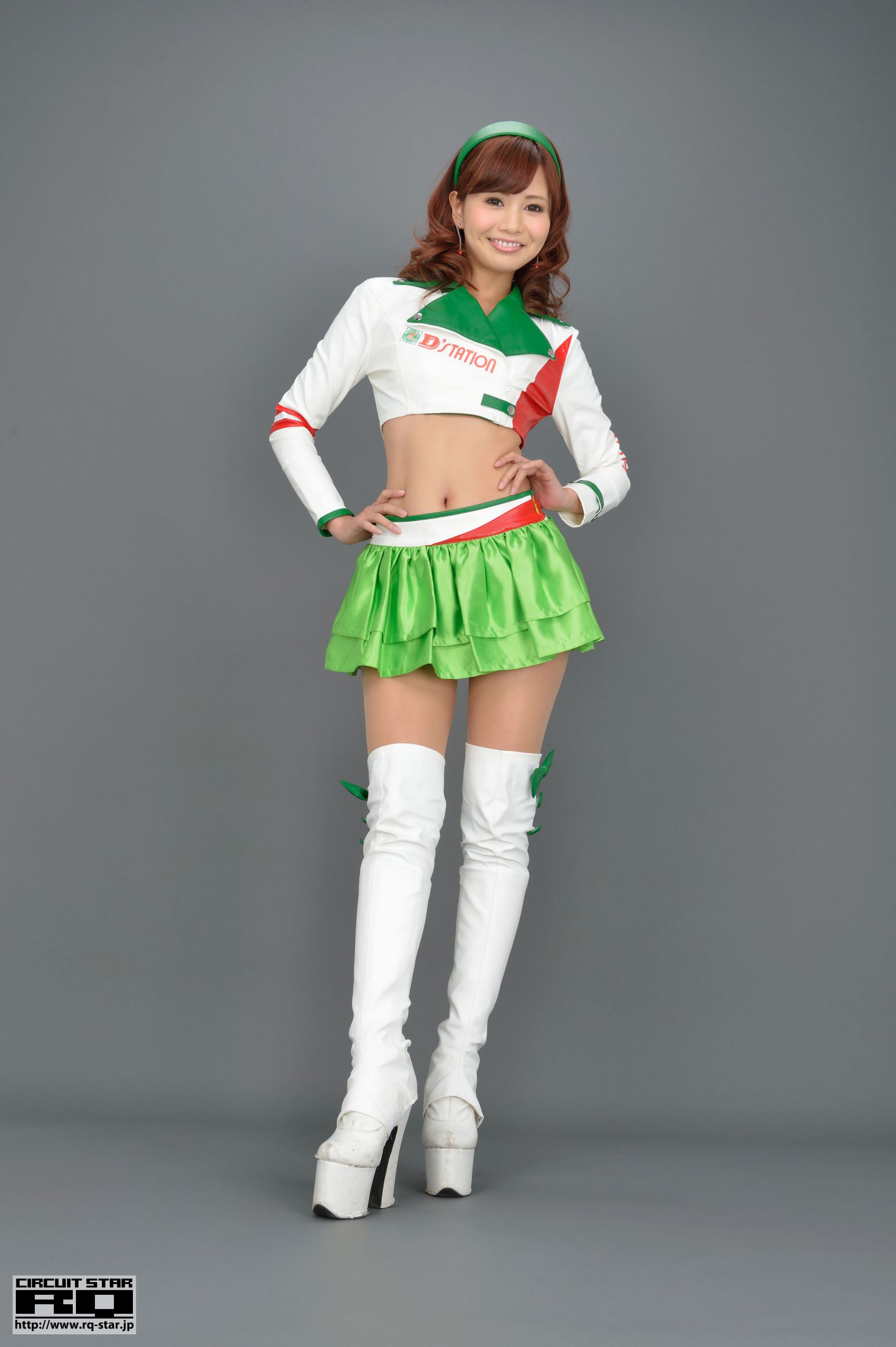 [RQ-STAR] NO.00742 安藤ちひろ Race Queen 赛车女郎 写真集_第5张