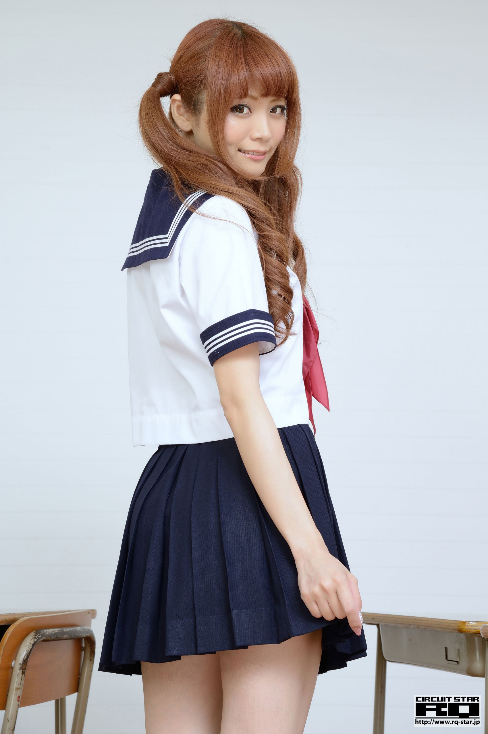 [RQ-STAR] NO.00831 朔矢あいね Sailor Girl 水手服 写真集_第5张