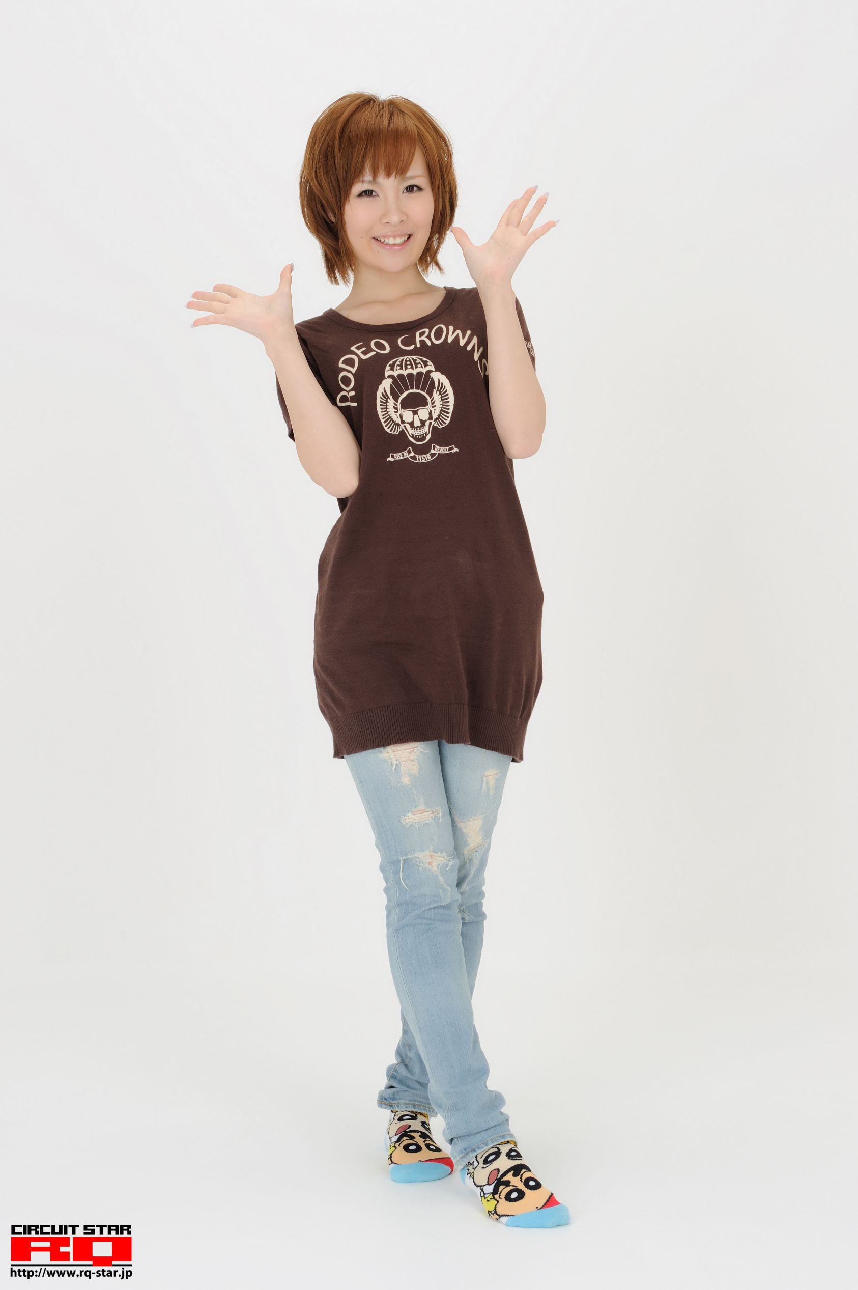 [RQ-STAR] NO.00480 倉持さゆ Private Dress 短发牛仔美女_第1张