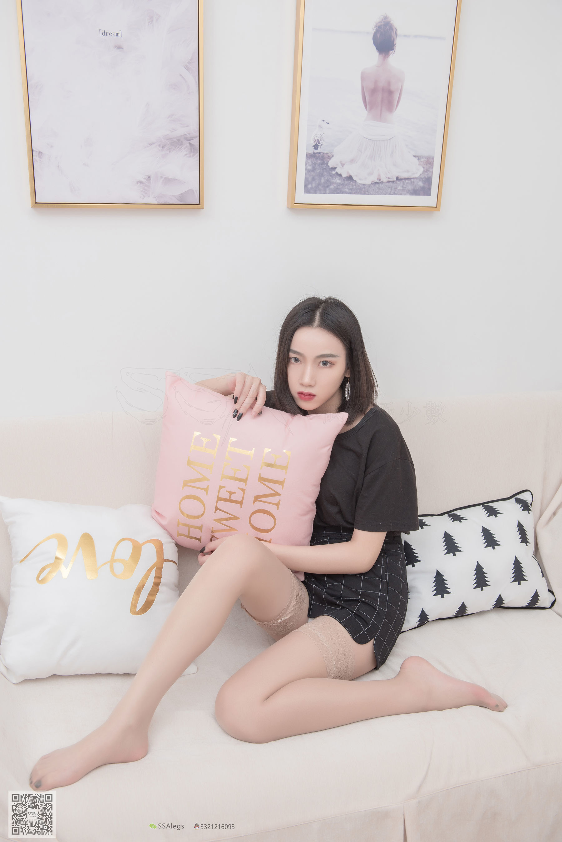 [SSA丝社]超清写真 No.031 大大 邻家美腿的长筒丝袜_第1张