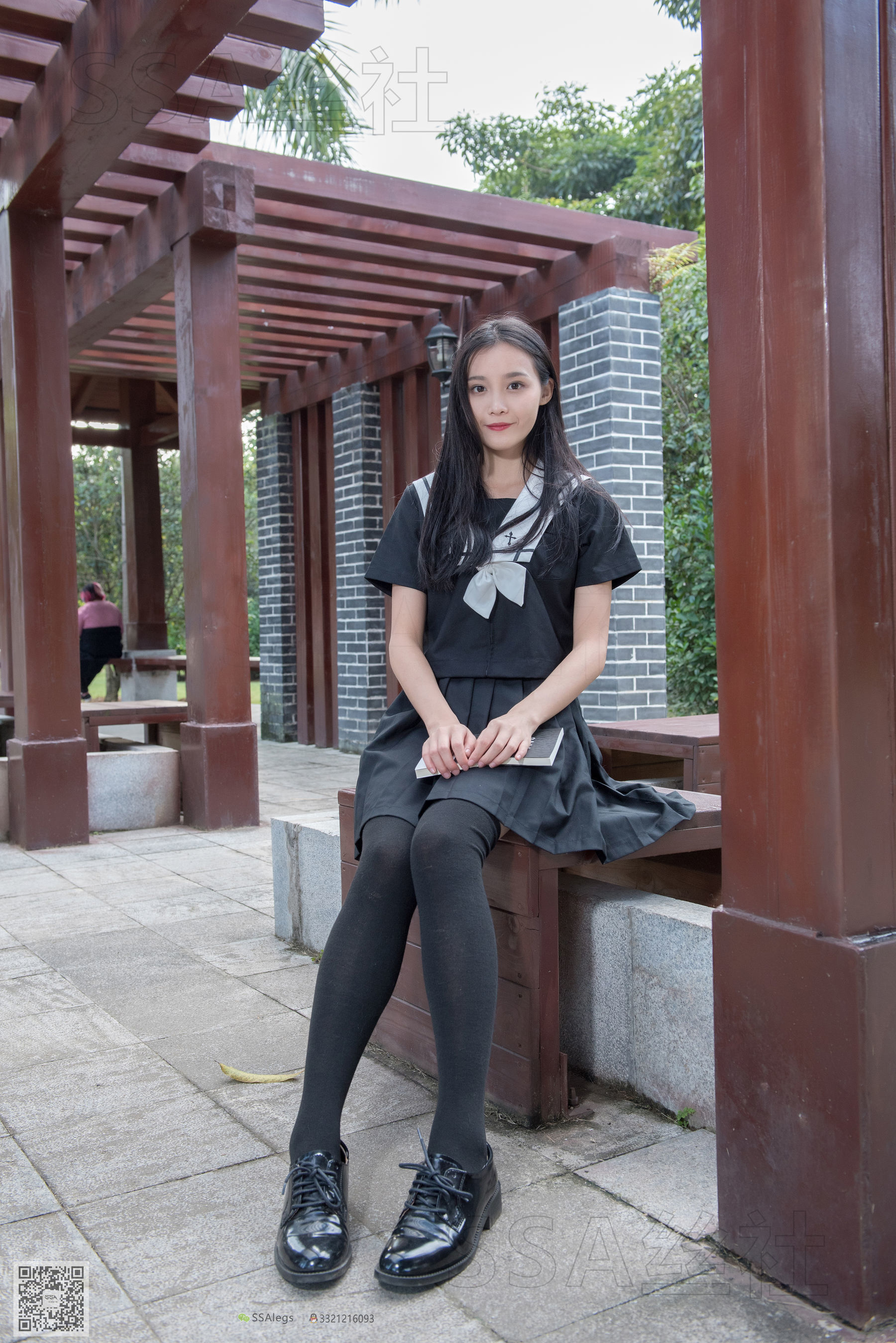 [SSA丝社]超清写真 No.060 丽萍 JK制服_第1张