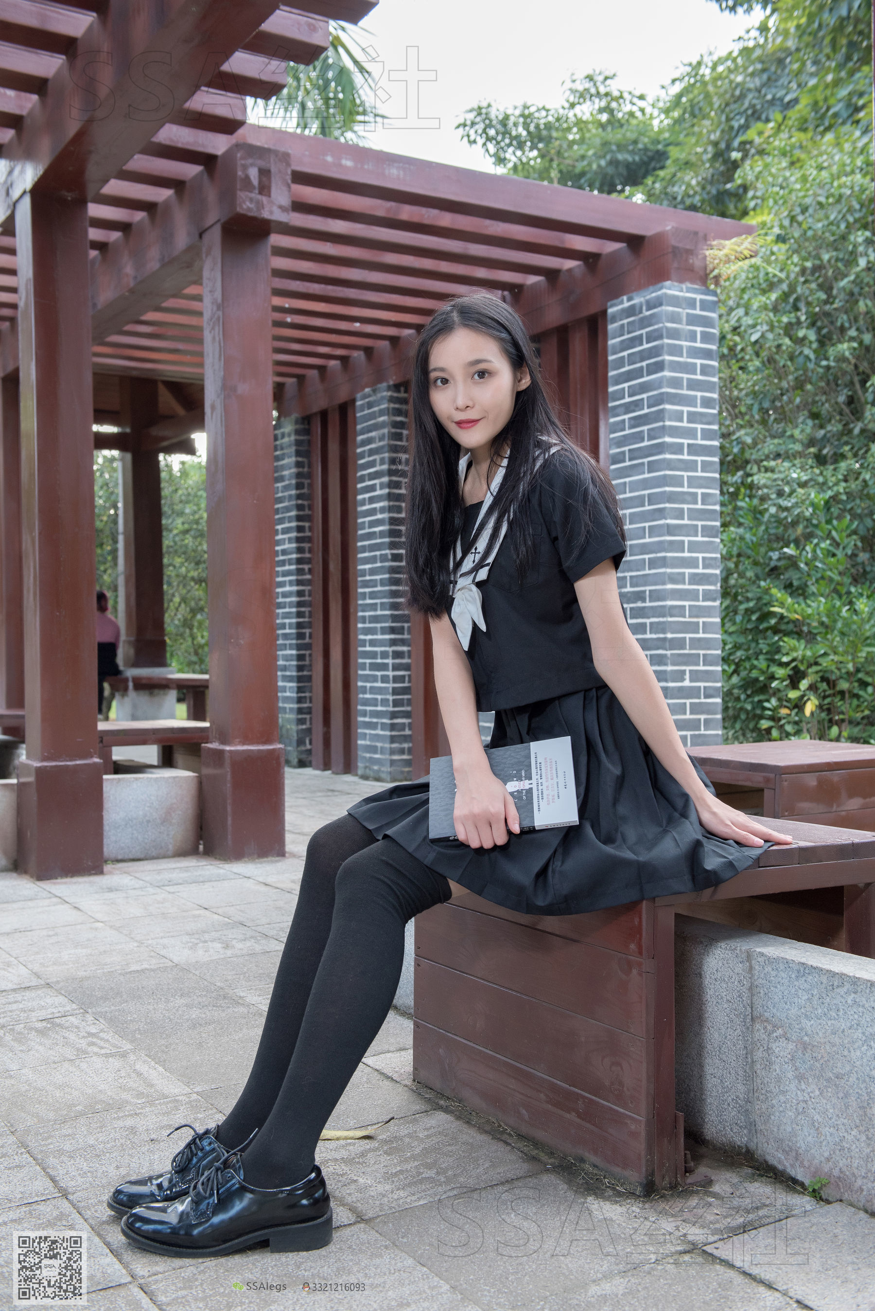 [SSA丝社]超清写真 No.060 丽萍 JK制服_第4张