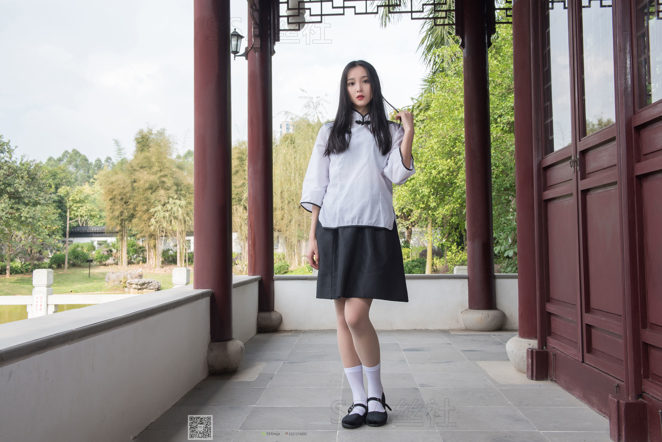 [SSA丝社]超清写真 No.068 丽萍 民国学妹_第1张