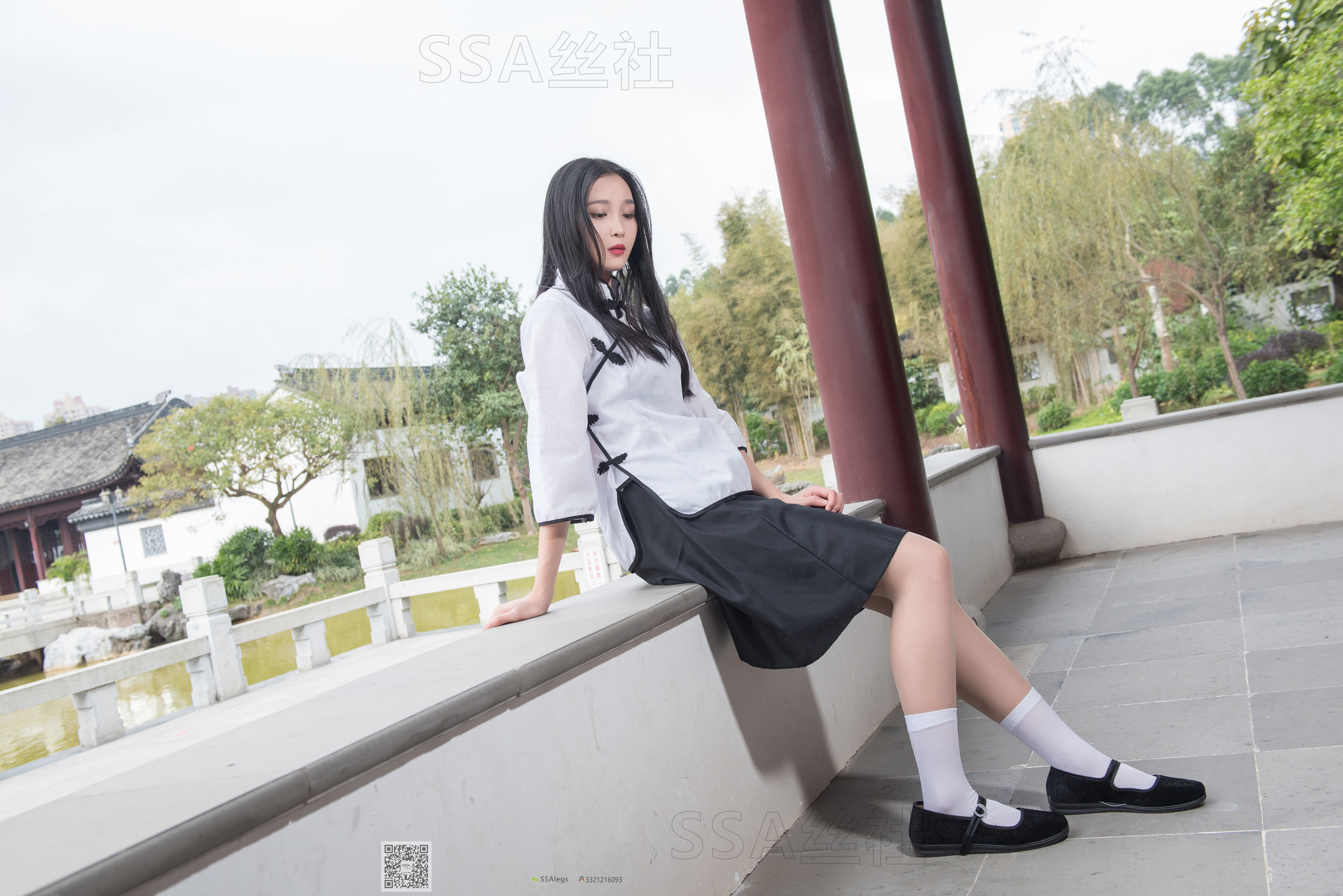 [SSA丝社]超清写真 No.068 丽萍 民国学妹_第3张