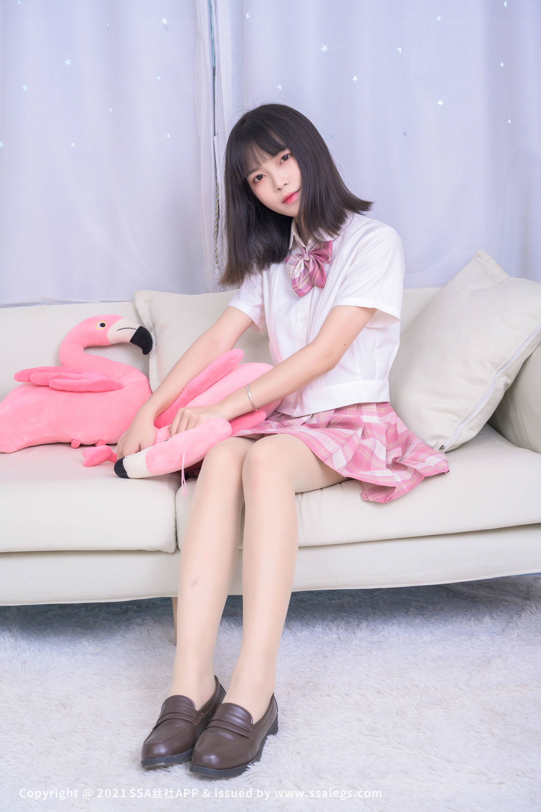 [SSA丝社]超清写真 No.700 模特丹丹 肉丝袜美脚（上）_第3张