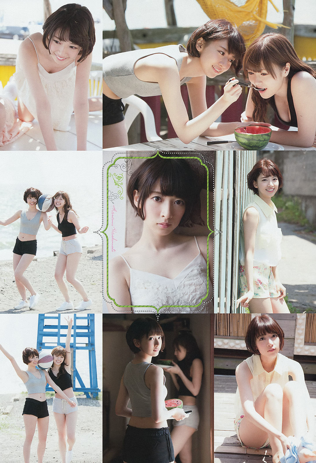 [Weekly Big Comic Spirits] 2014年No.29 橋本奈々未 白石麻衣_第5张