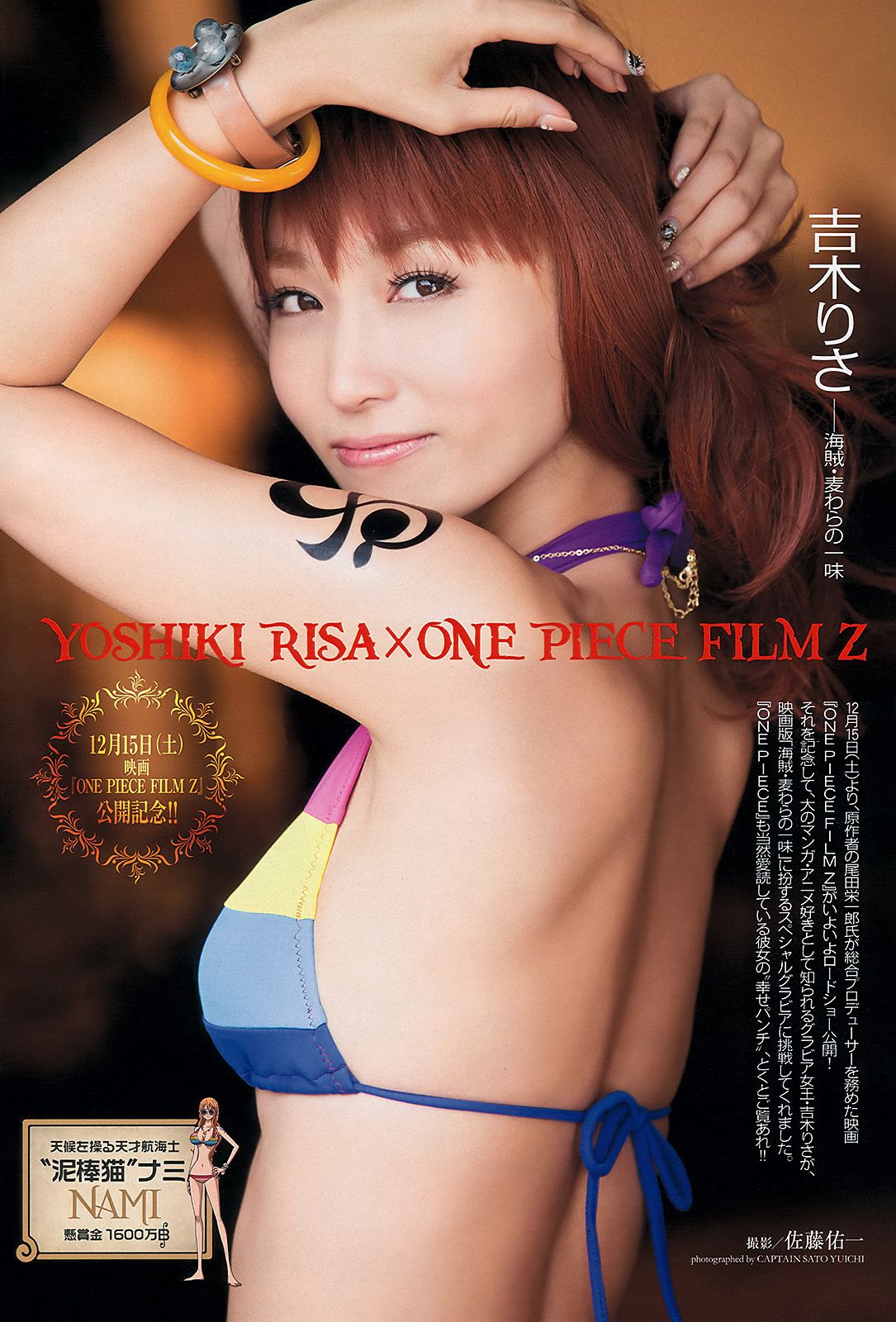 吉木りさ 紗綾 杉原杏璃 鈴木ふみ奈 原幹恵 SKE48 [Weekly Playboy] 2012年No.52 写真杂志_第2张