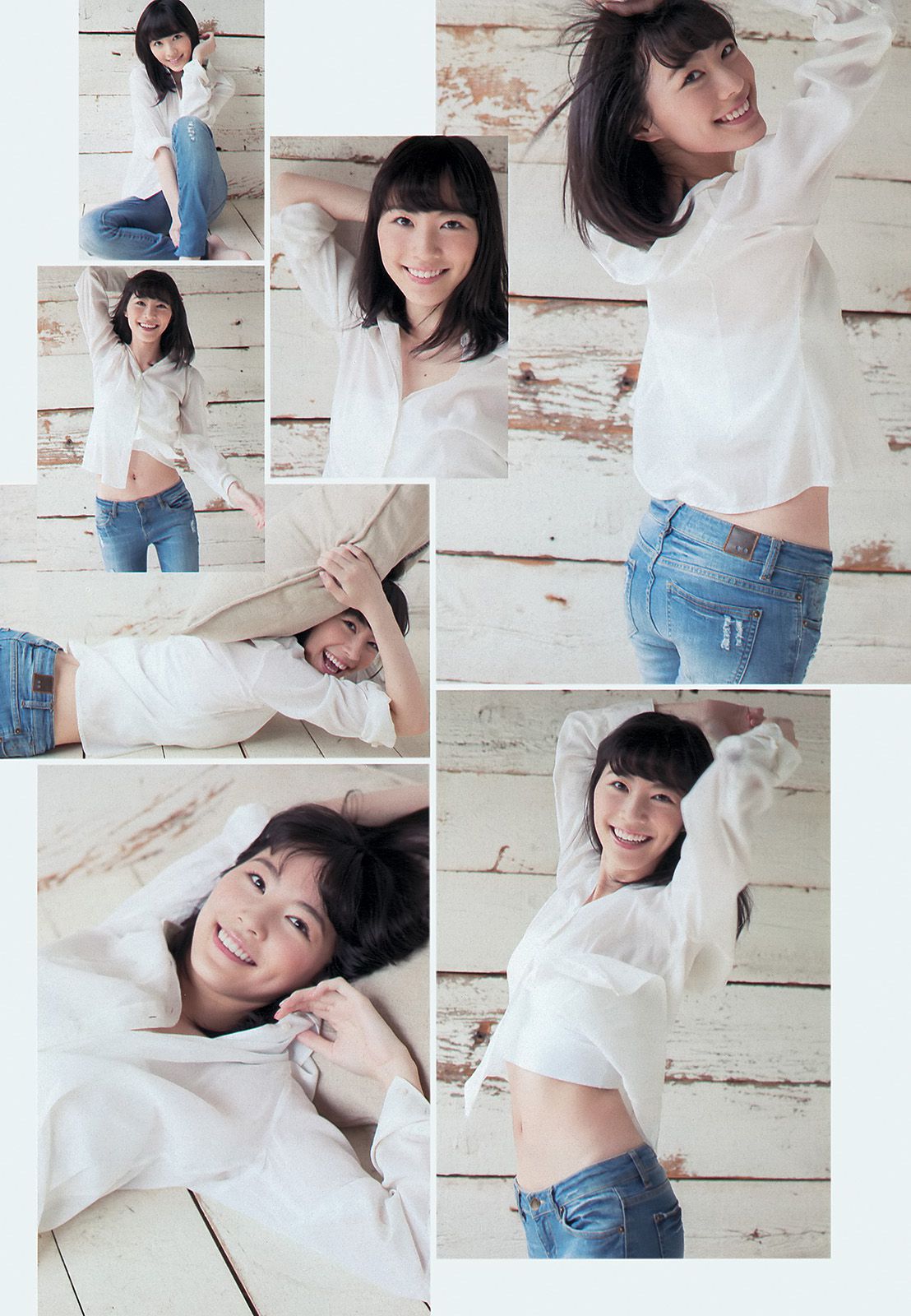 松井珠理奈 橋本環奈 秦瑞穂 相楽樹 葉加瀬マイ さくらゆら [Weekly Playboy] 2013年No.51 写真杂志_第3张