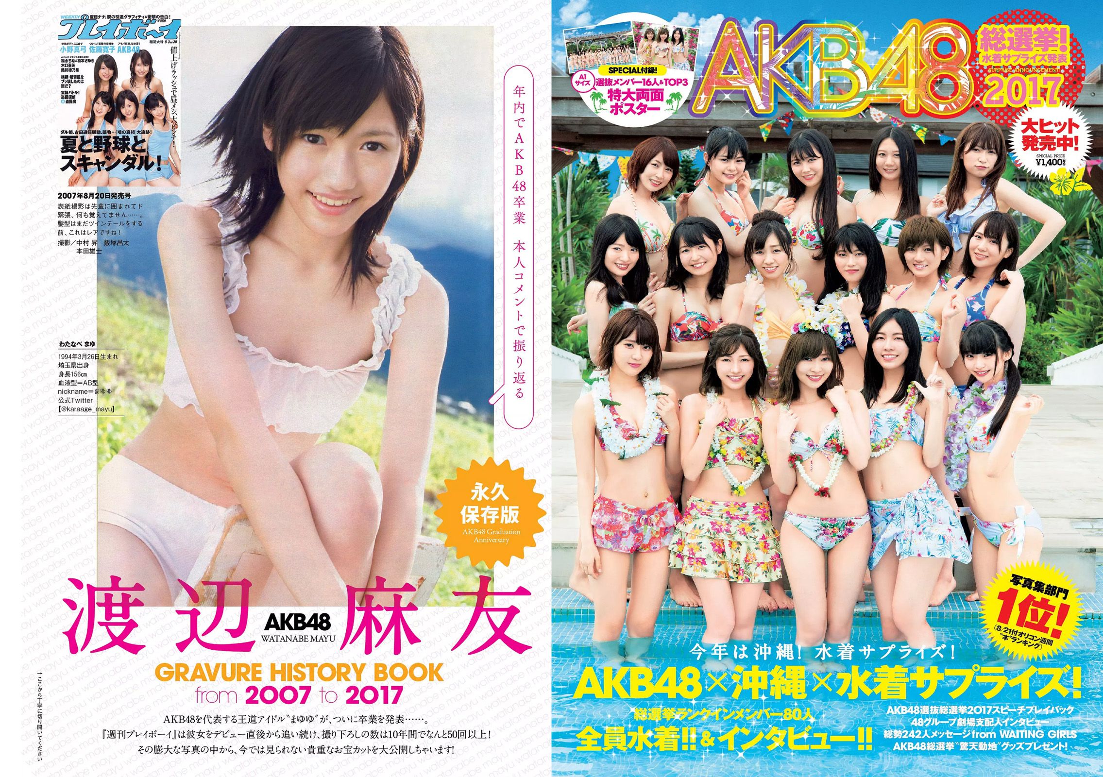 石原さとみ 松永有紗 福原遥 澤北るな [Weekly Playboy] 2017年No.37 写真杂志_第2张
