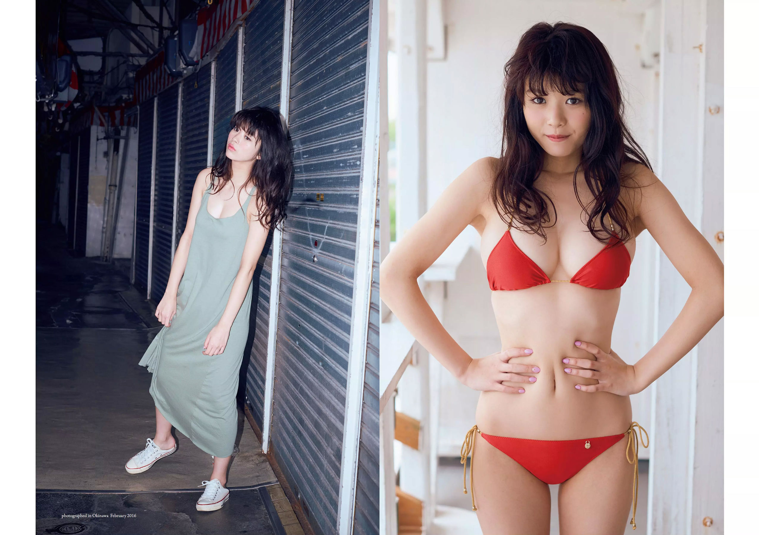 馬場ふみか 傳谷英里香 小宮有紗 山地まり 朝香りほ 林田真尋 下村実生 木村花 [Weekly Playboy] 2017年No.44 写真杂志_第4张