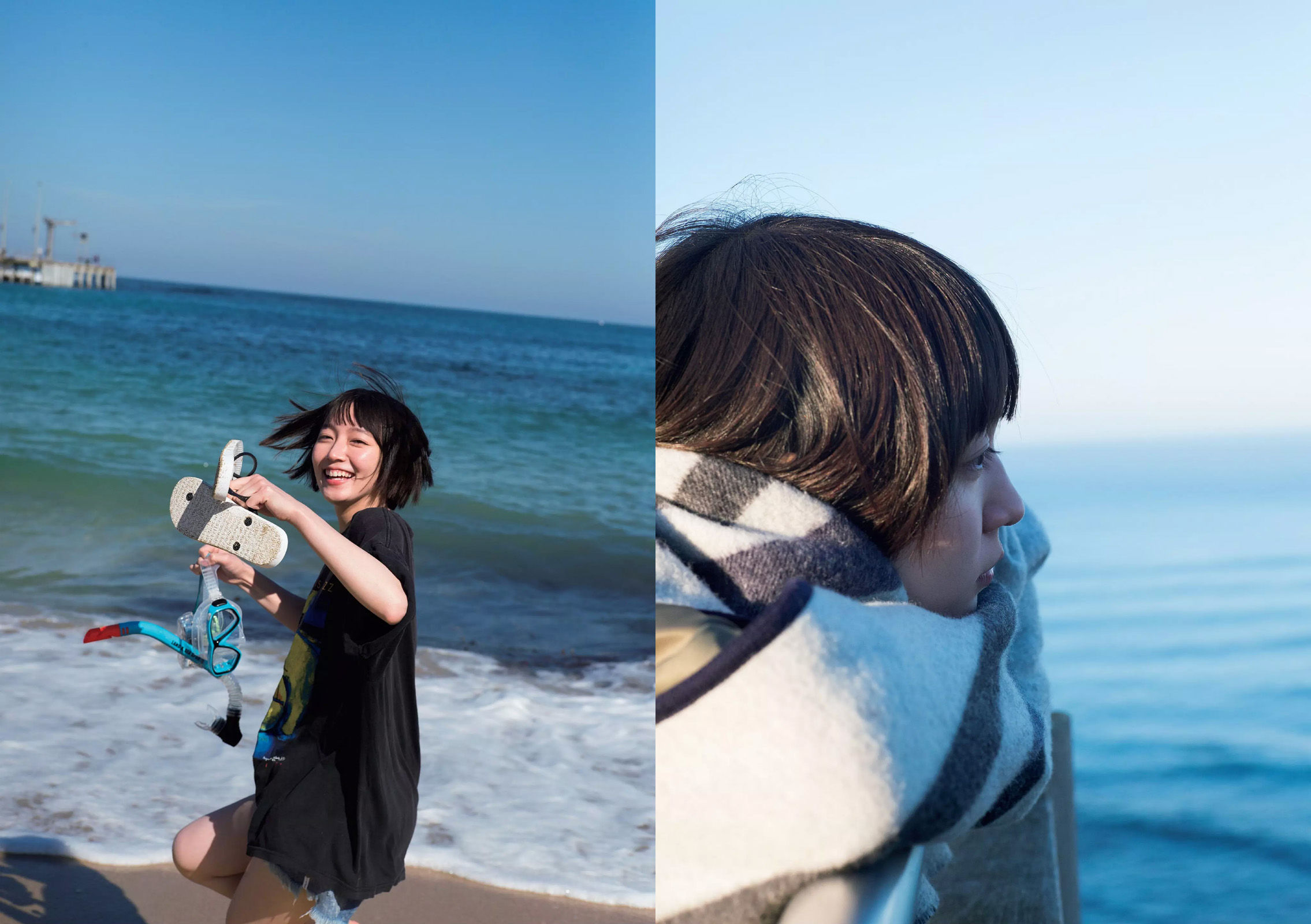 Riho Yoshioka 吉岡里帆 [Weekly Playboy] 2018年No.31 写真杂志_第4张