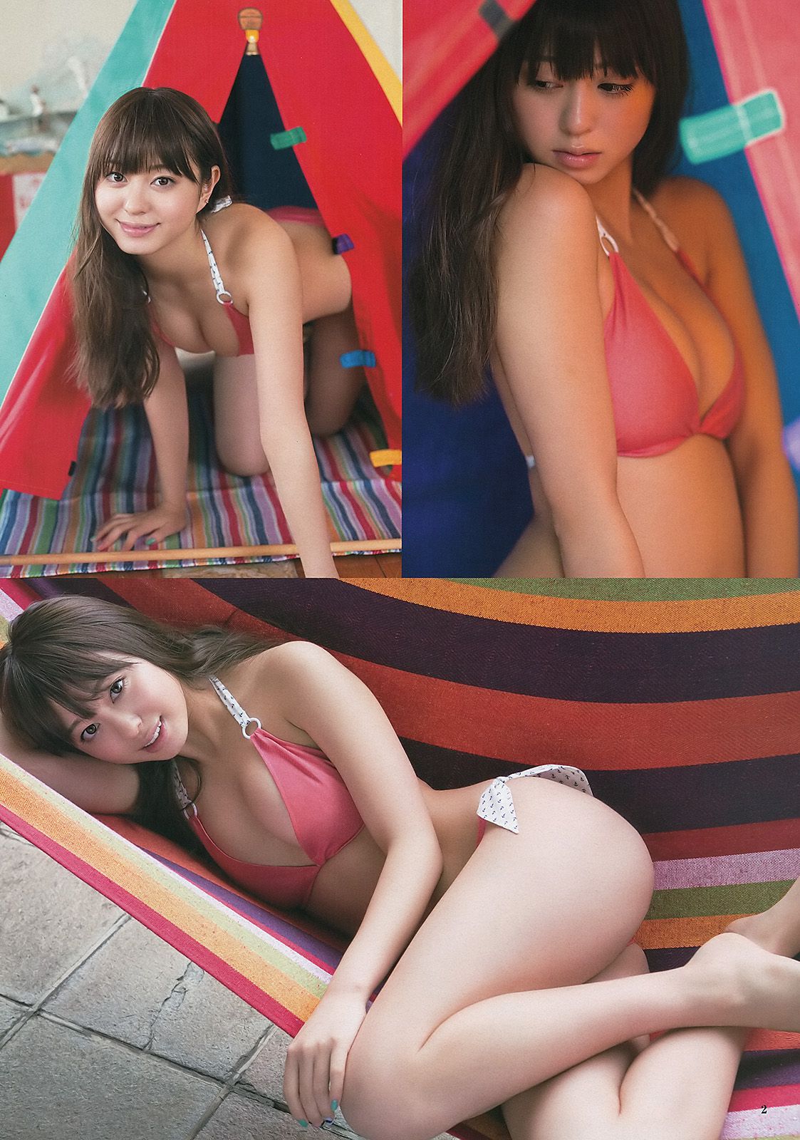 大川藍 小林優美 [Weekly Young Jump] 2012年No.35 写真杂志_第3张