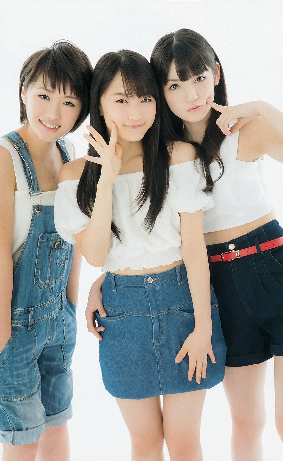 鞘師里保 工藤遥 道重さゆみ(モーニング娘。 14) [Weekly Young Jump] 2014年No.47 写真杂志_第4张