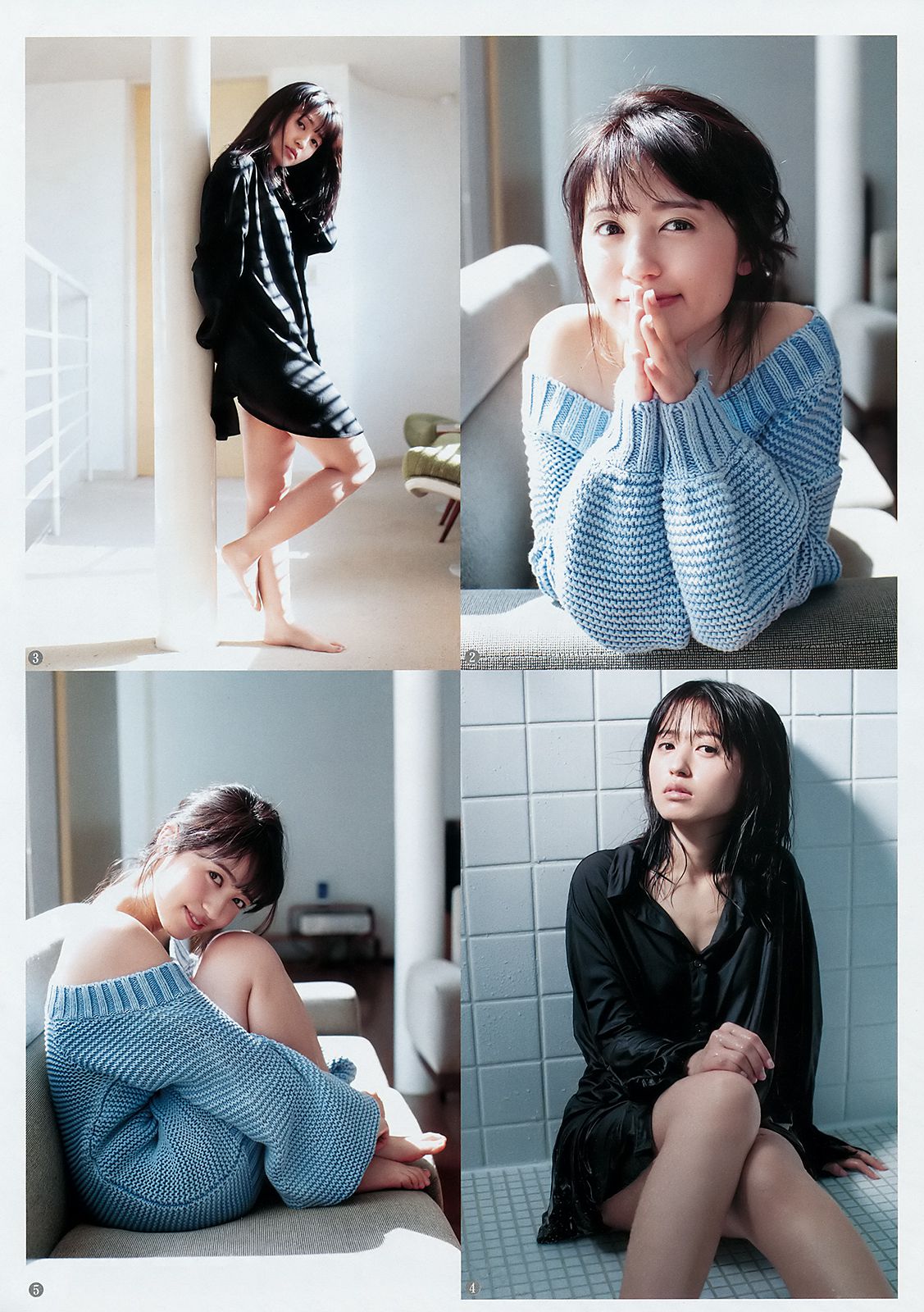 逢田梨香子 富永美杜 [Weekly Young Jump] 2018年No.17 写真杂志_第3张