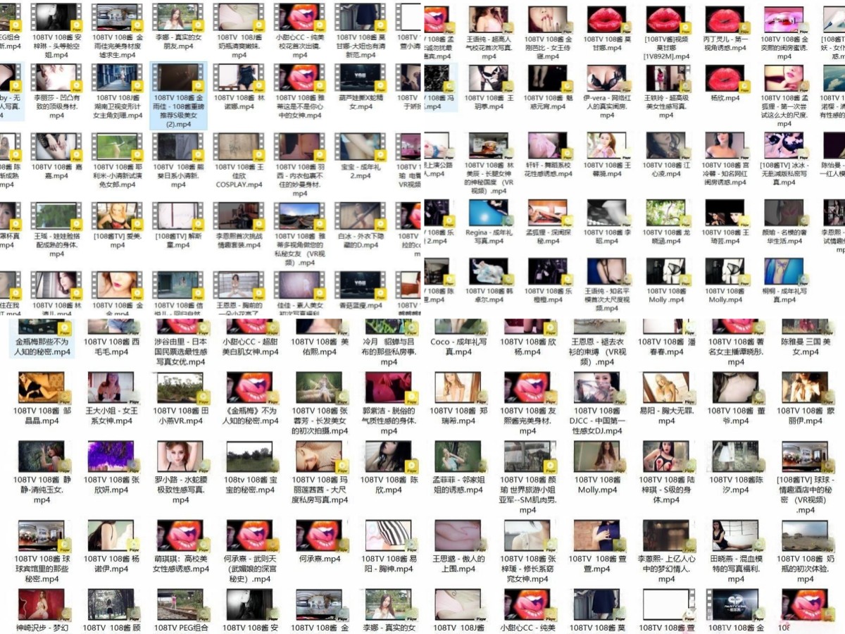 [合集]《108TV酱》视频作品144套120.89G