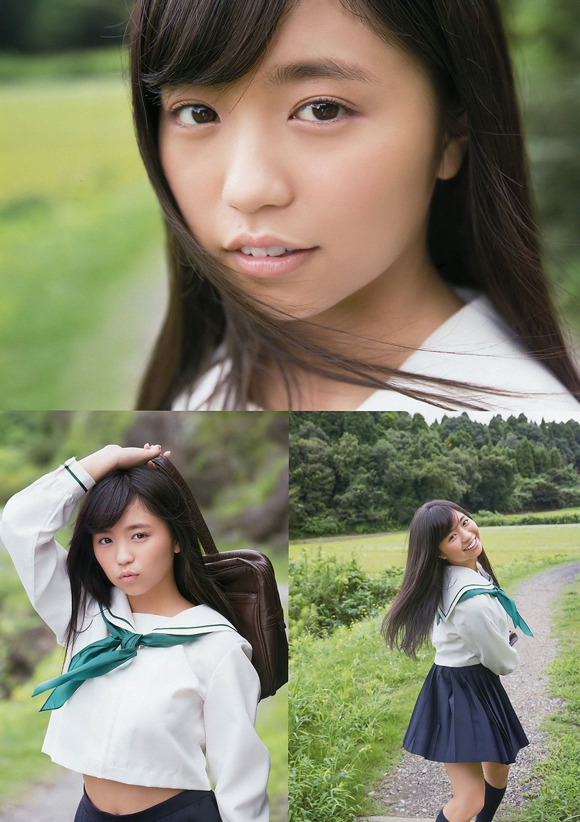 Yuno Ohara 大原優乃 [Young Animal Arashi] 岚特刊2017年No.11 写真杂志_第3张