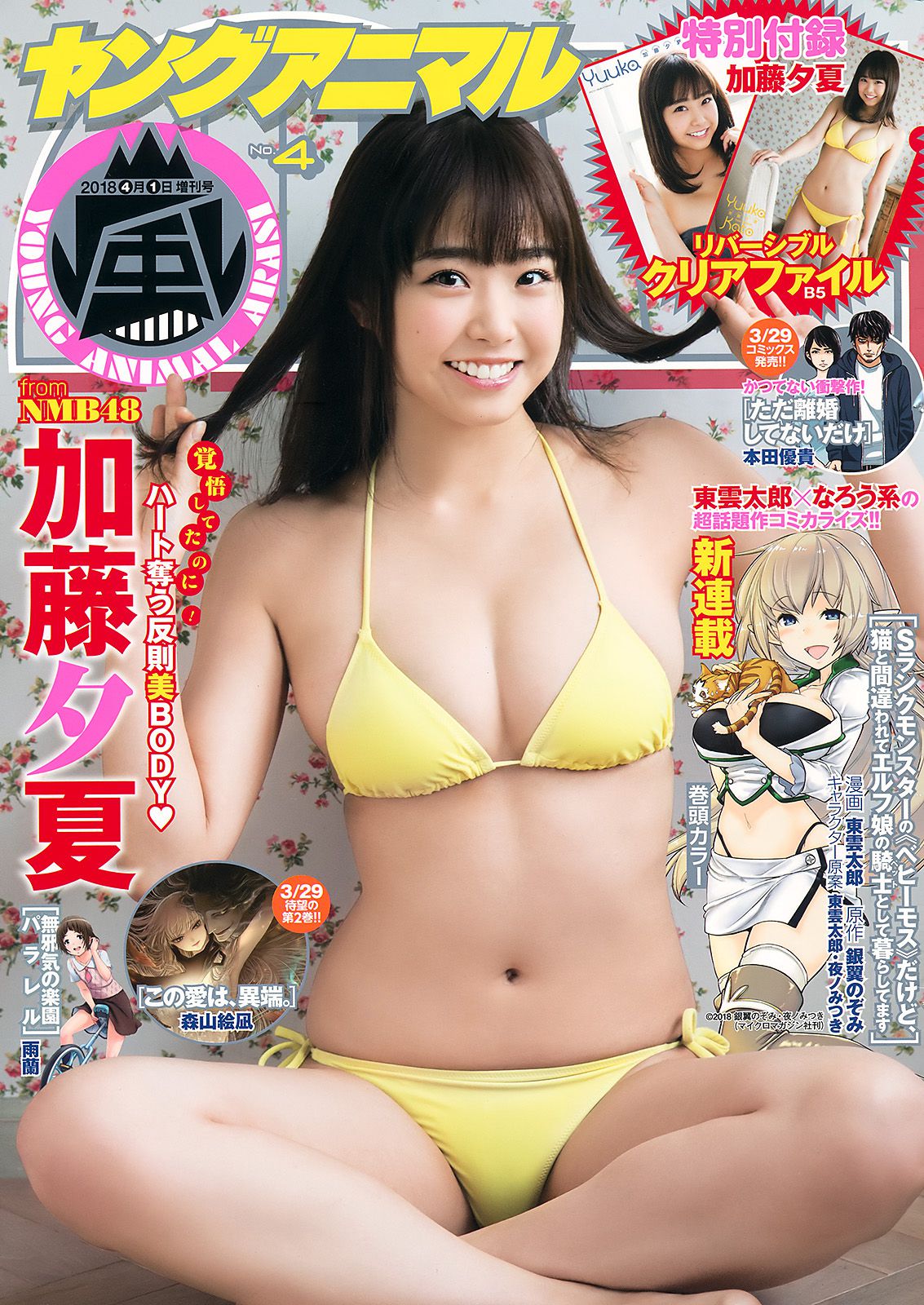 Yuka Kato 加藤夕夏 [Young Animal Arashi] 岚特刊2018年No.04 写真杂志_第1张