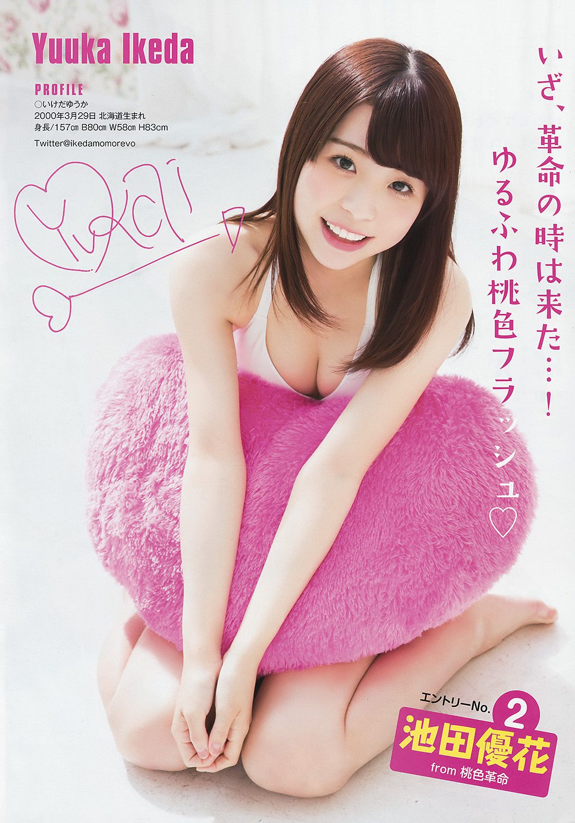 池田優花 葵あおい MIYU 夏目爱海 木内くるみ 横山あみ(横山亚美) [Young Animal] 2017年No.22 写真杂志_第5张
