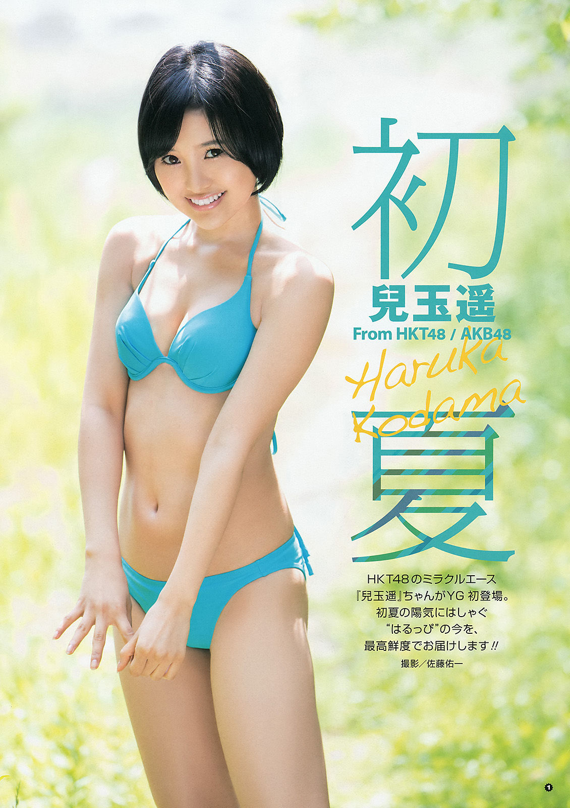 [Young Gangan] 2015年No.12 兒玉遙 武田紗季_第2张