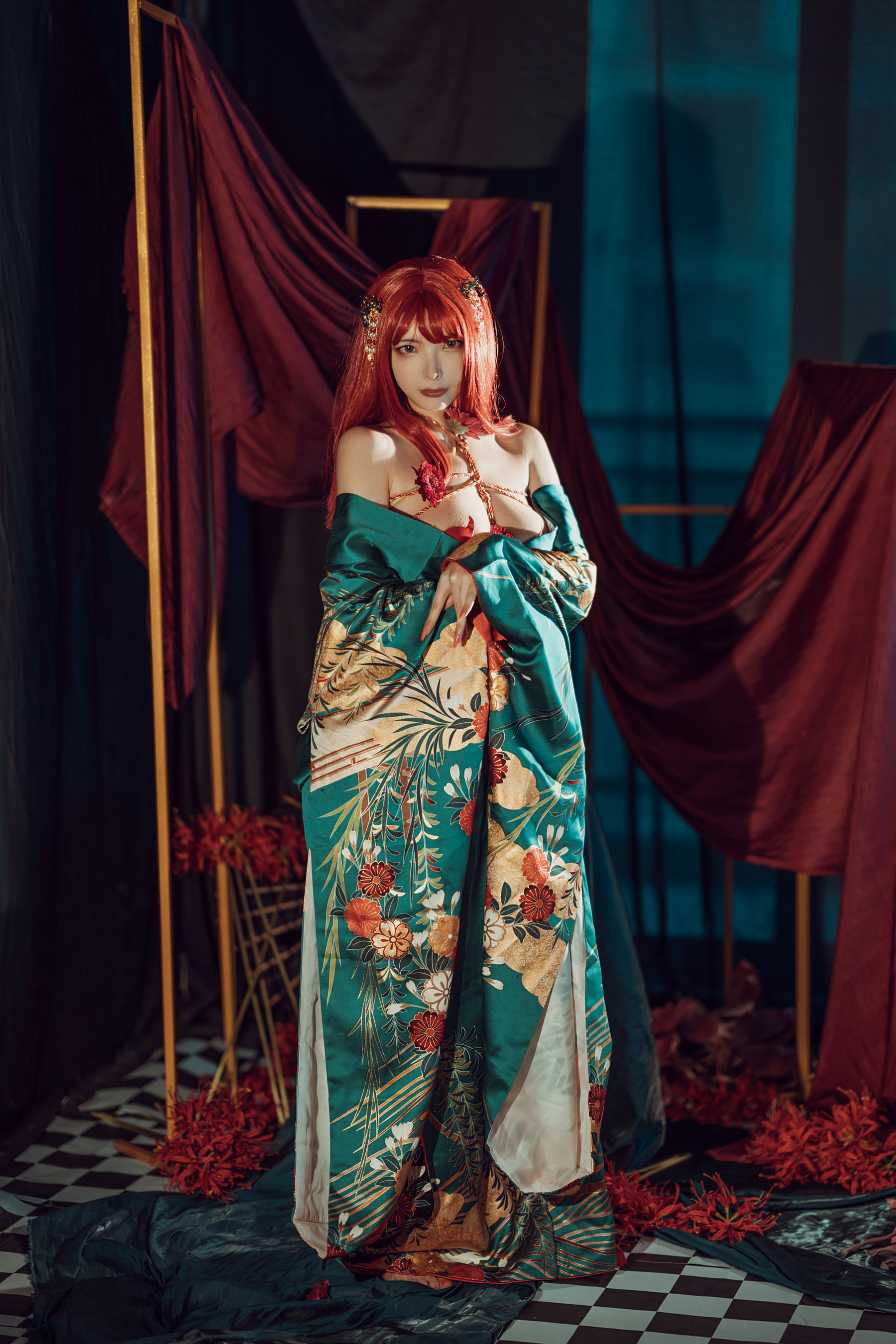 秋和柯基(夏小秋秋秋) – 和服 [36P]