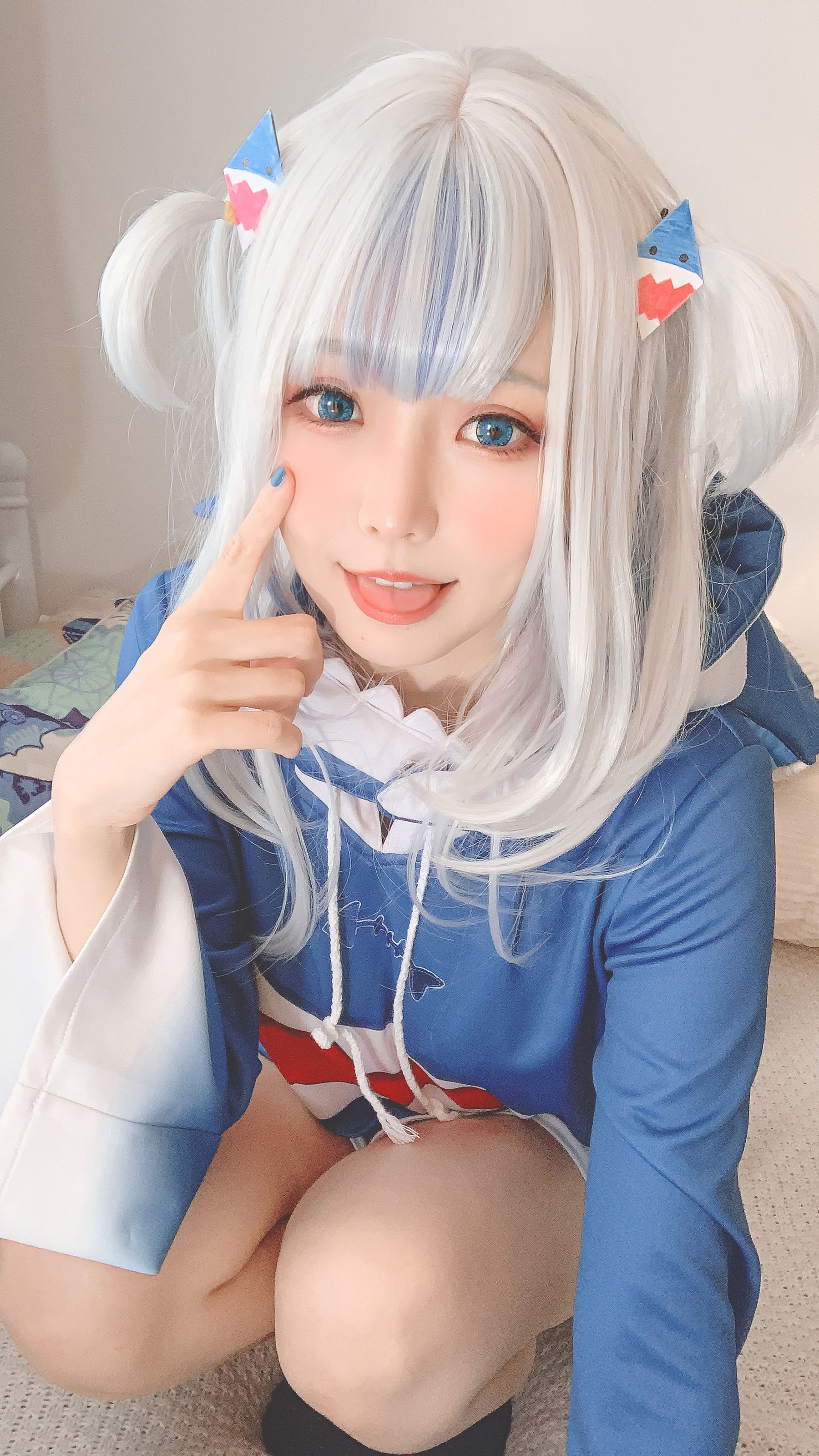 Ely_eee(ElyEE子) – 噶呜・古拉(小鲨鲨) [44P]