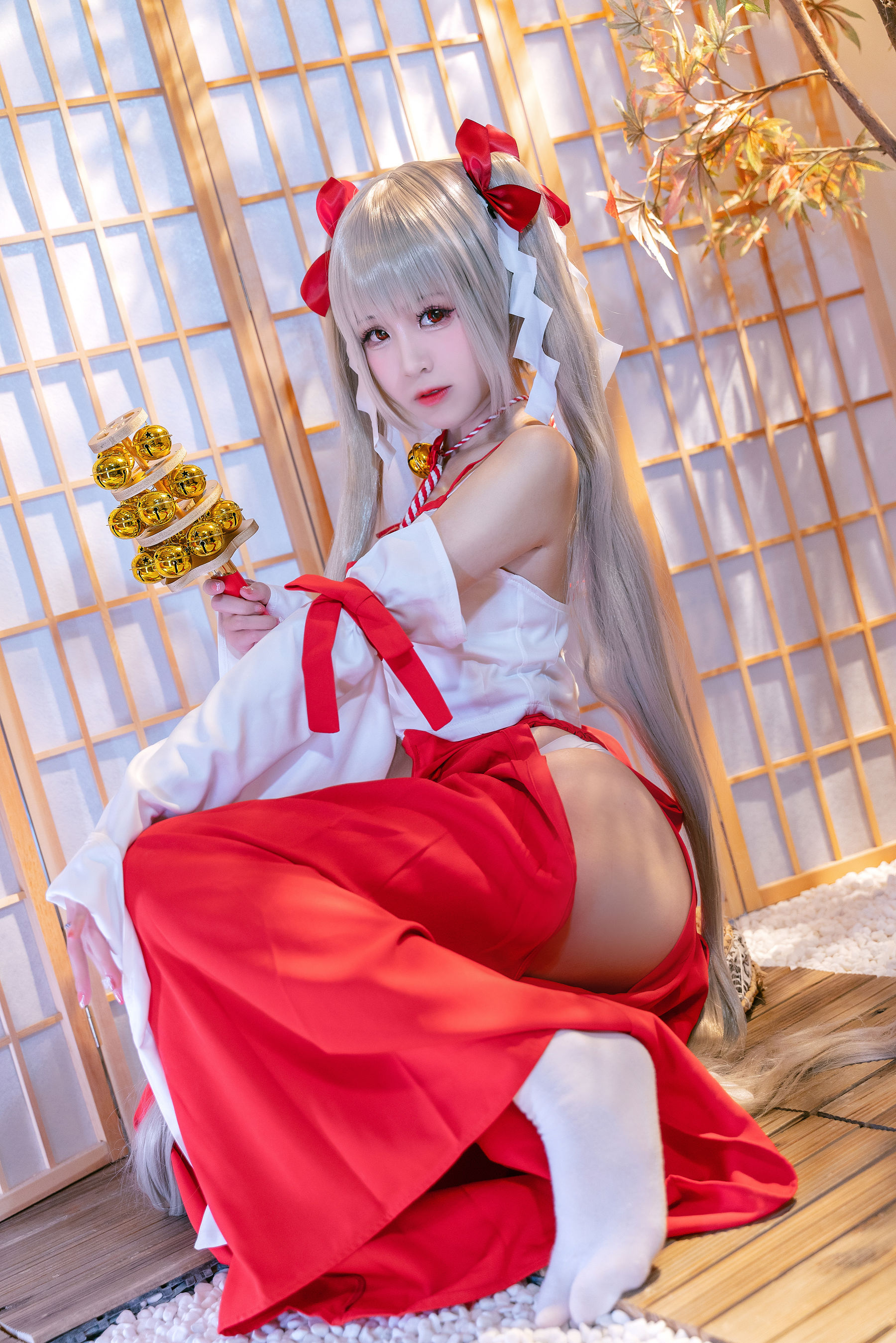 miko酱ww – 可畏巫女 [23P]