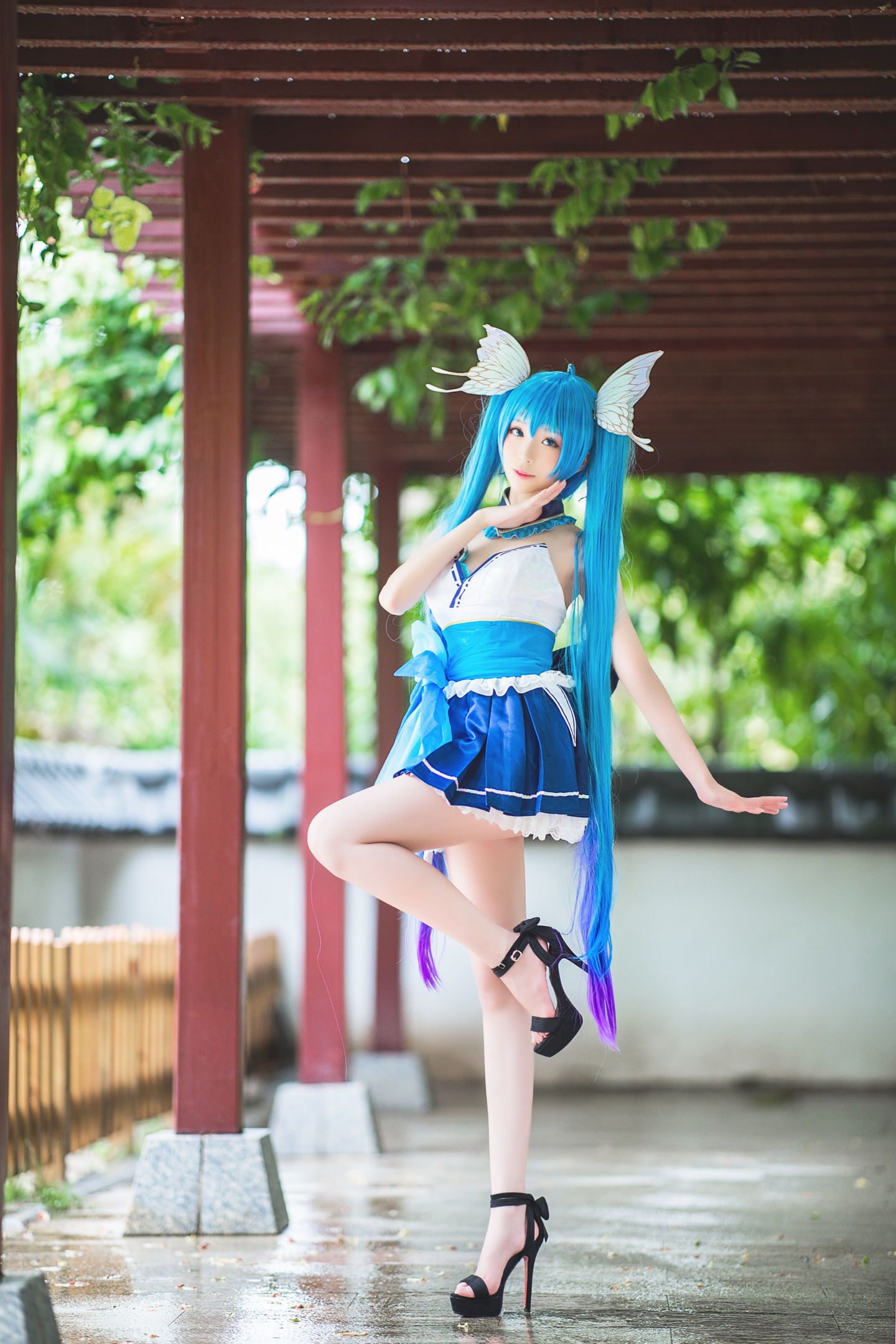 长腿Coser青青子Js – 初音未来 [9P]