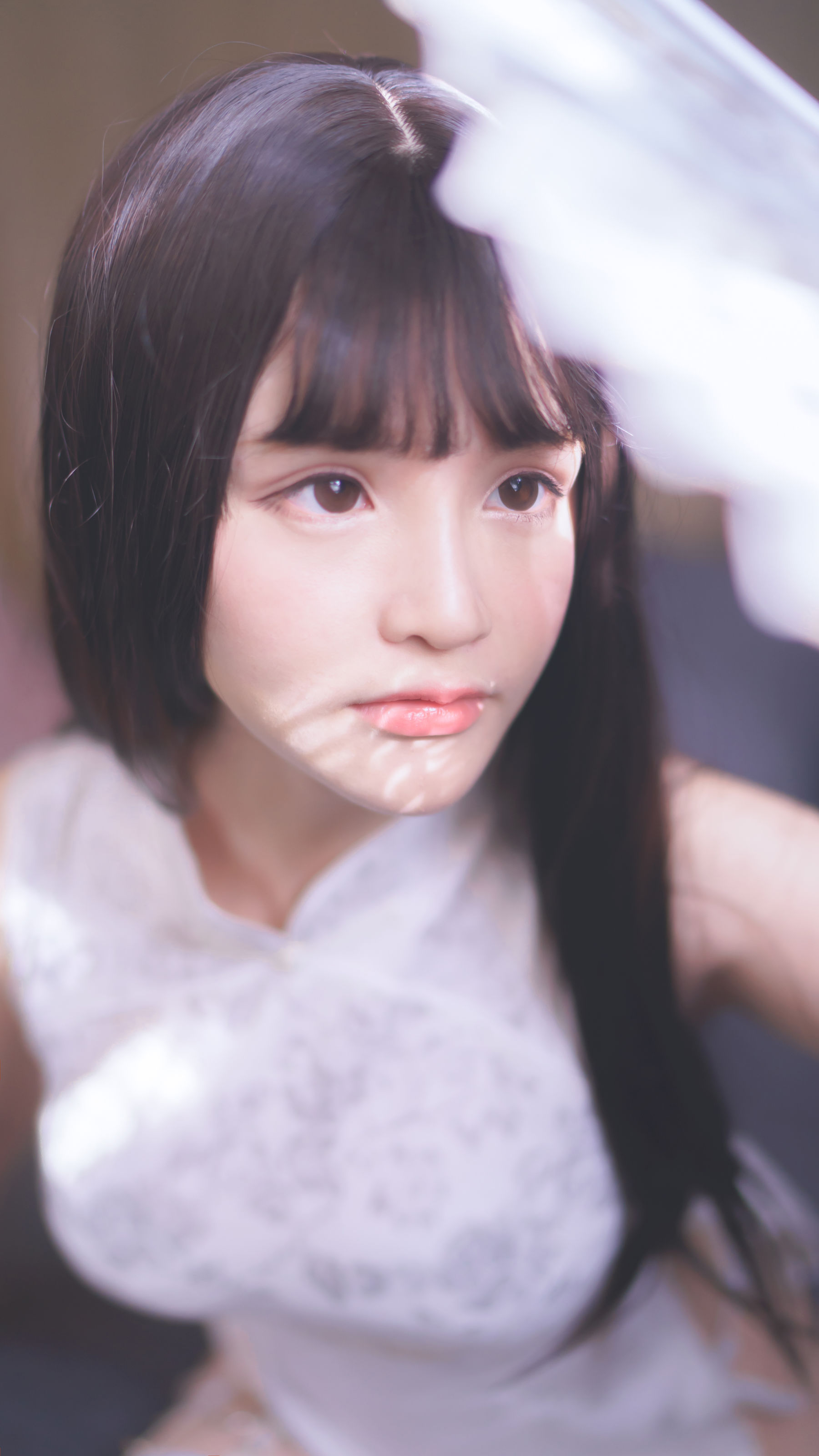 前羽_rr – 白丝旗袍 [17P]