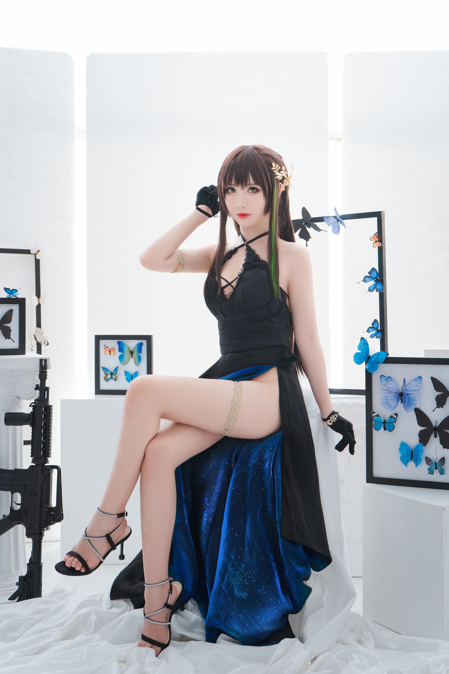 可爱人气Coser面饼仙儿 – M4A1 [21P]