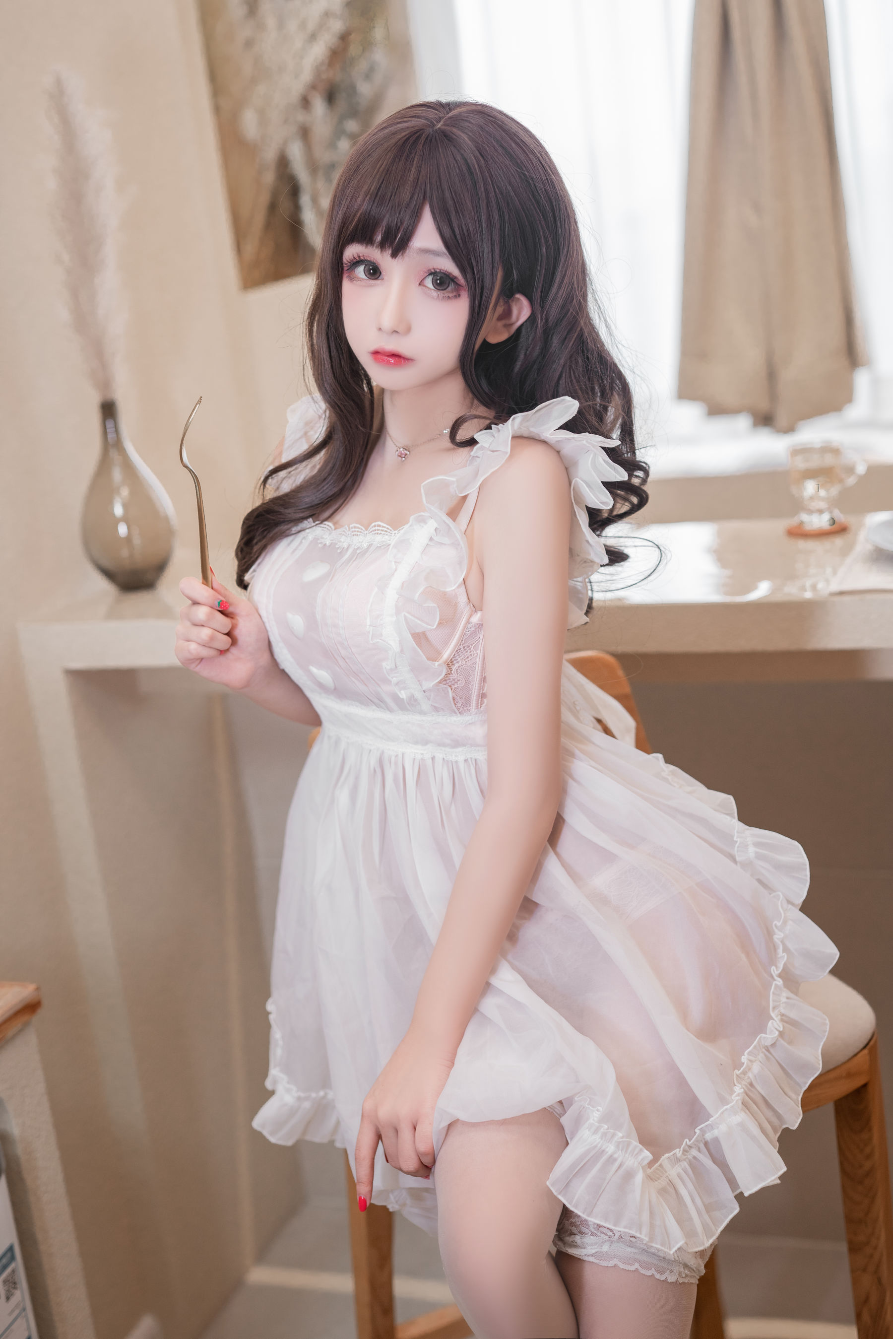 Cosplay日奈娇 – 围裙人妻 [57P]