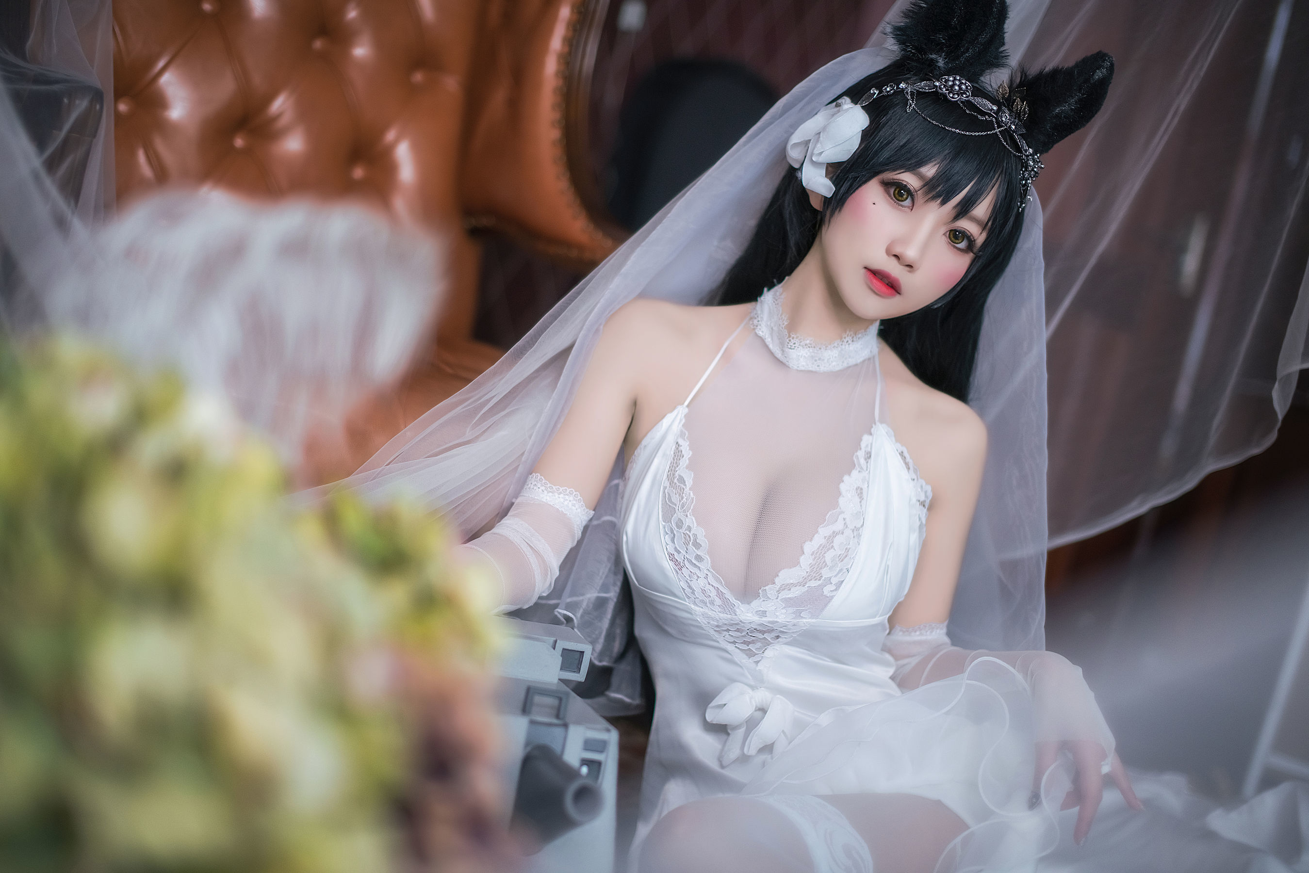 [萝莉COS] 鬼畜瑶 – 爱宕花嫁 [23P]