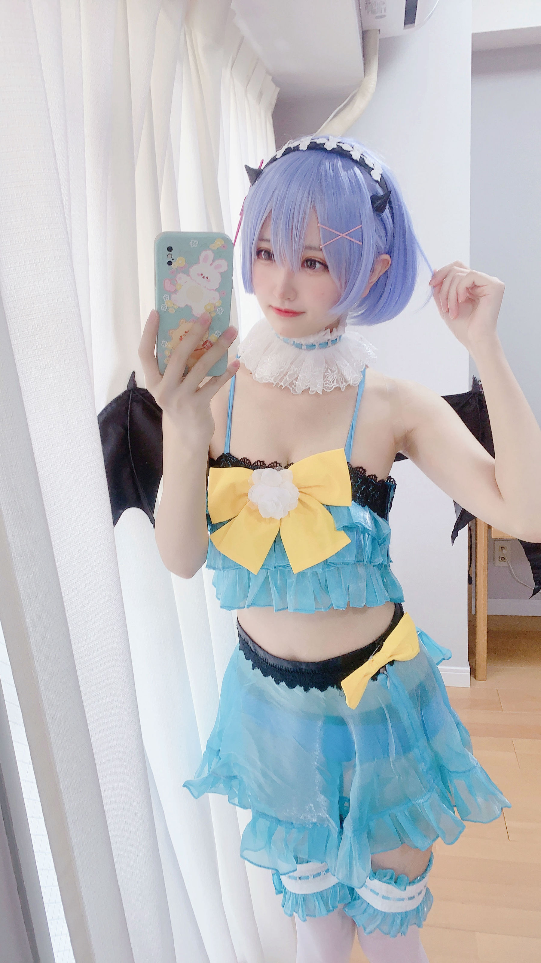 千阳(ちよ) – 雷姆小恶魔cos [11P]
