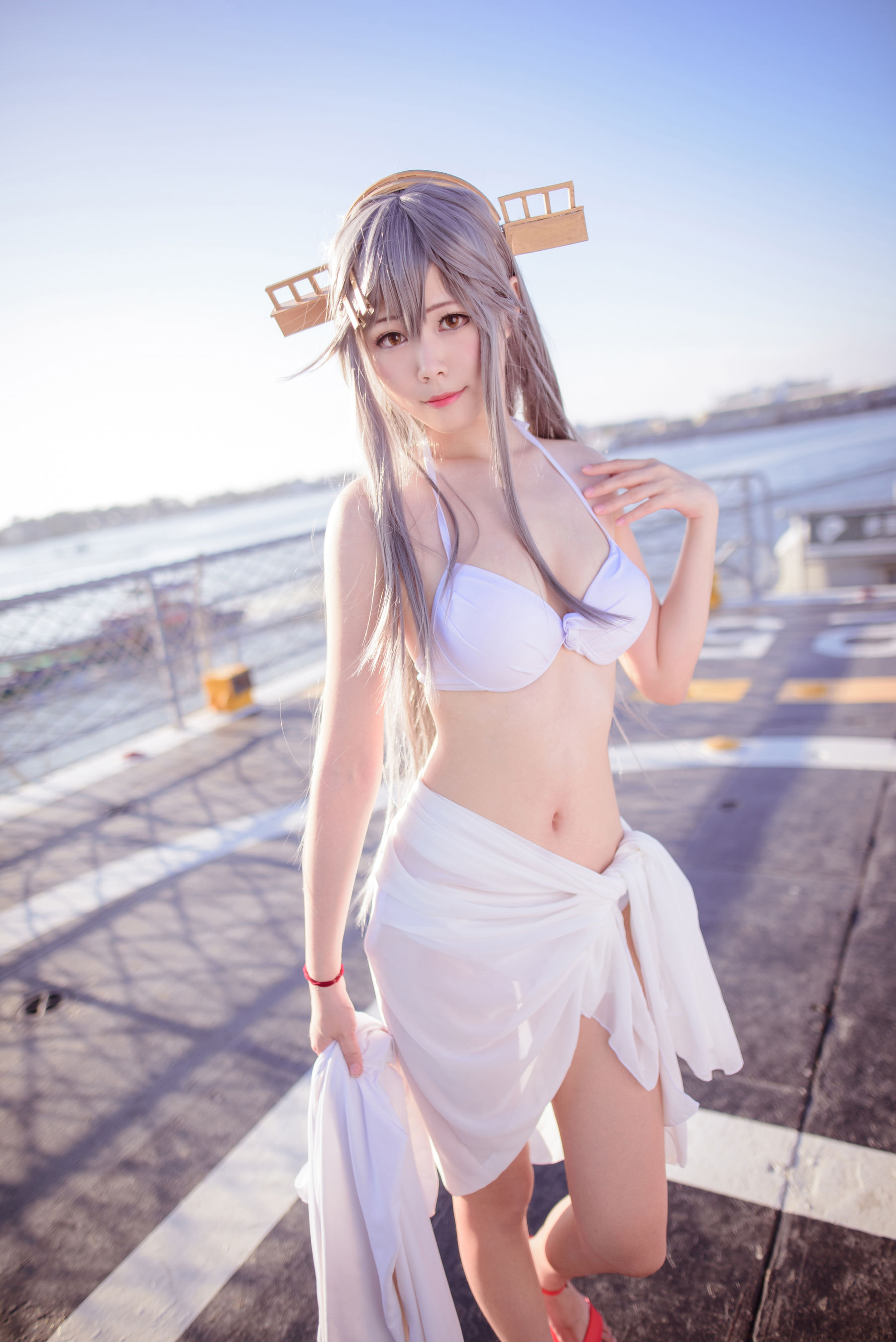 COS妹子Arty亞緹 – 艦これ はるな Haruna [52P]