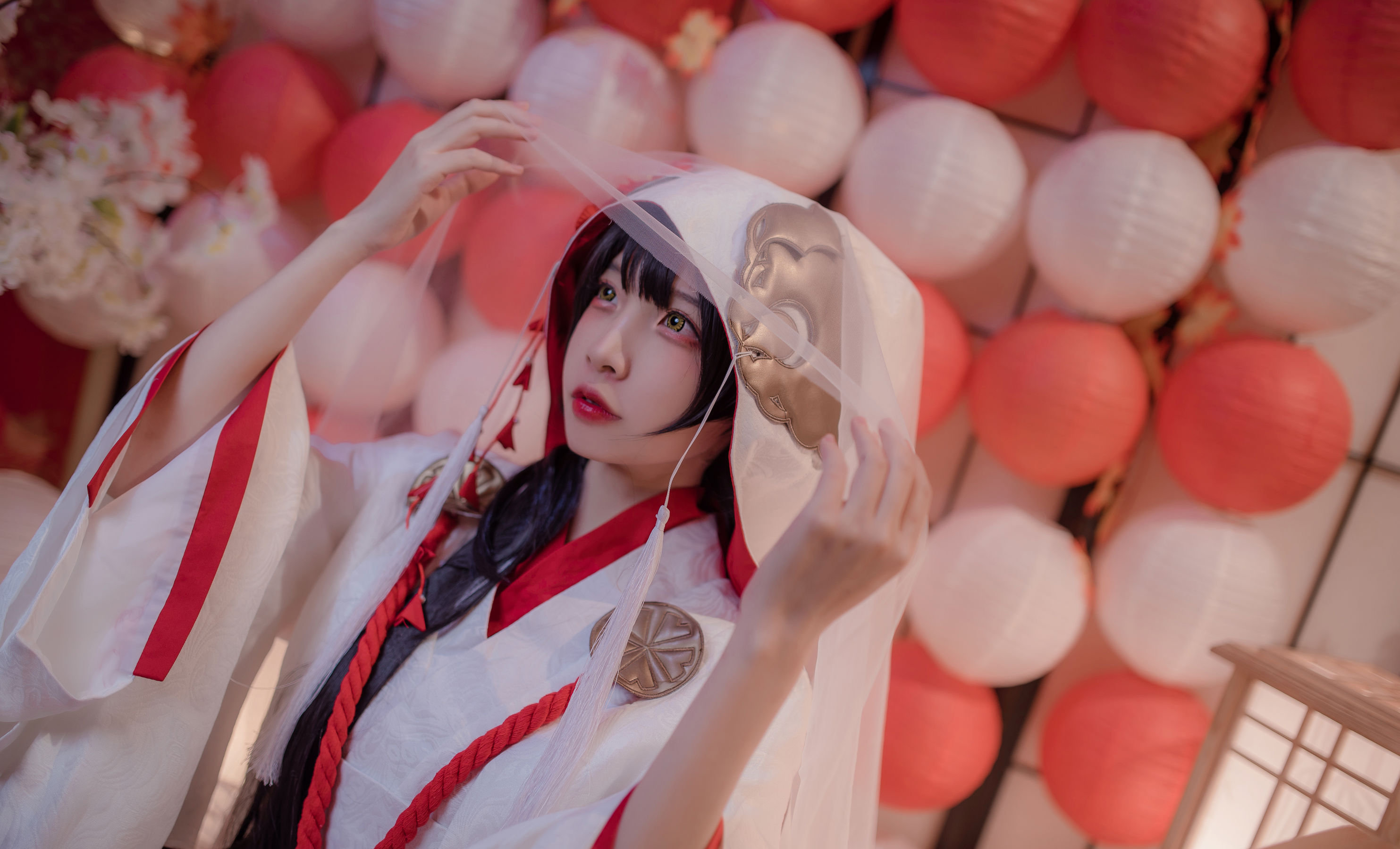 人气Coser二佐Nisa – 花嫁 [12P]