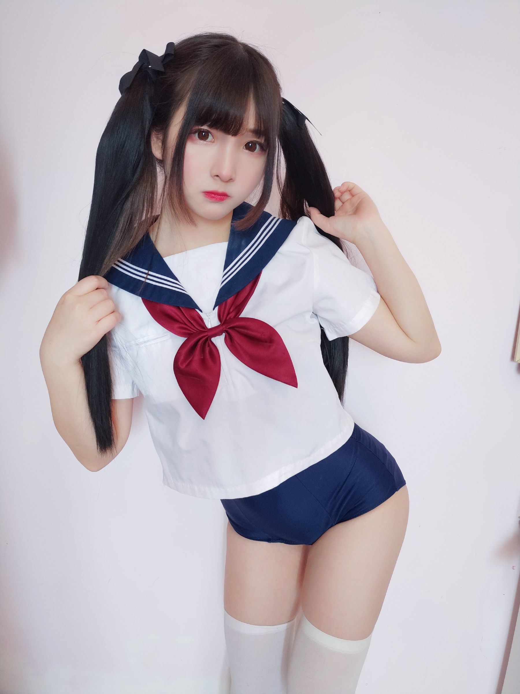 二次元美女古川kagura 水手服死库水 [16P]