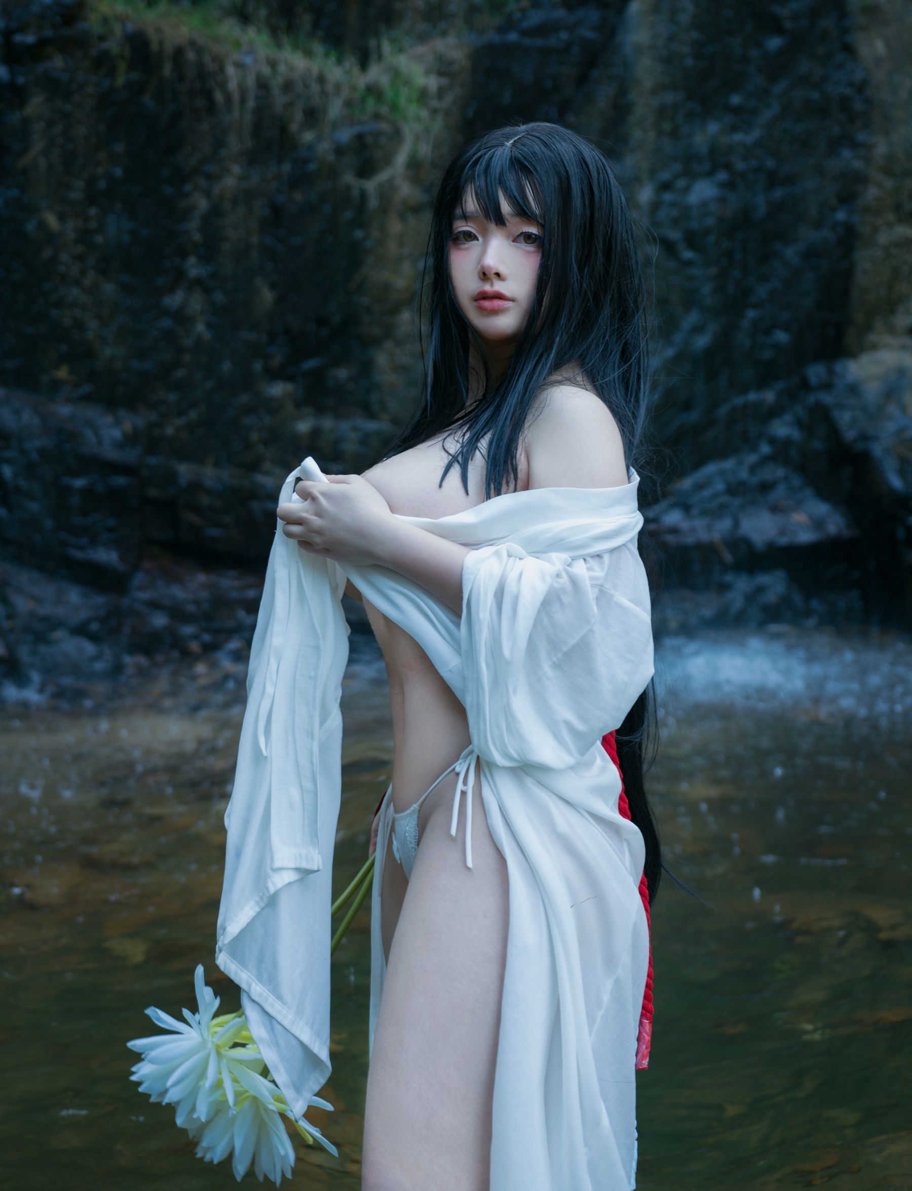 NinJA阿寨寨写真 – 神明巫女 [38P]