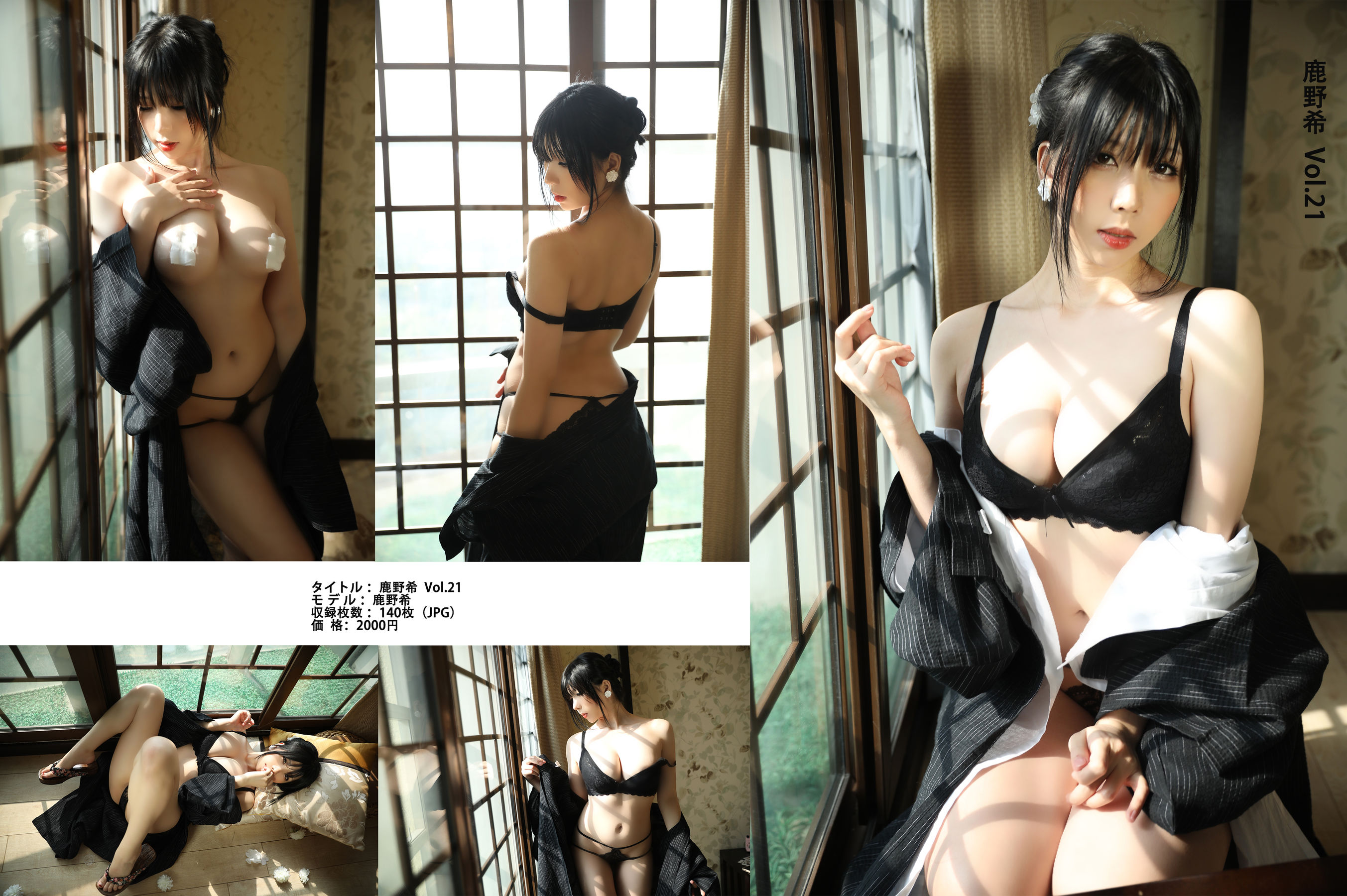 二次元巨乳美女鹿野希 – 未亡人 [141P]