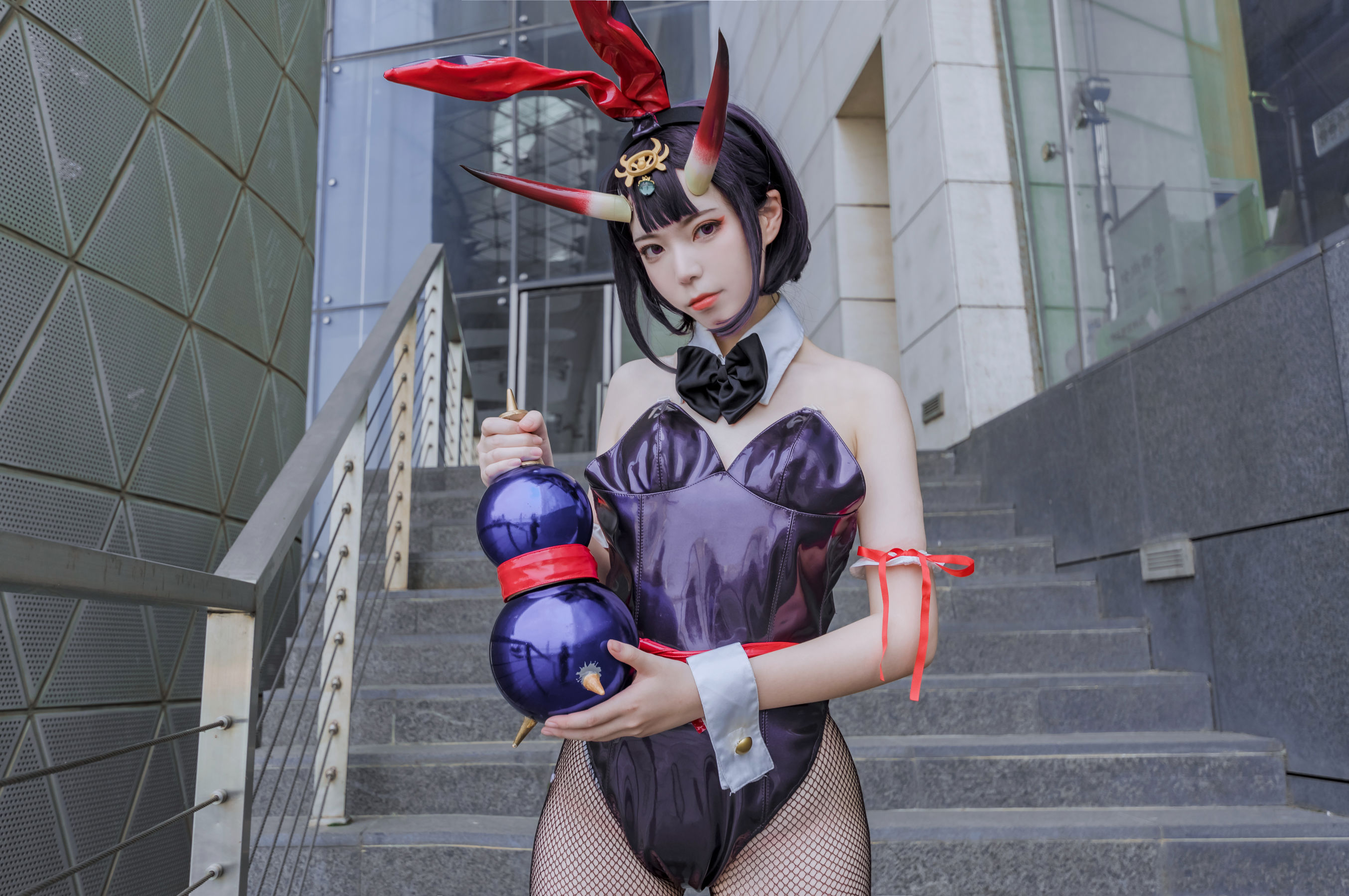 可爱妹子Fushii_海堂 – 酒吞兔女郎 [31P]